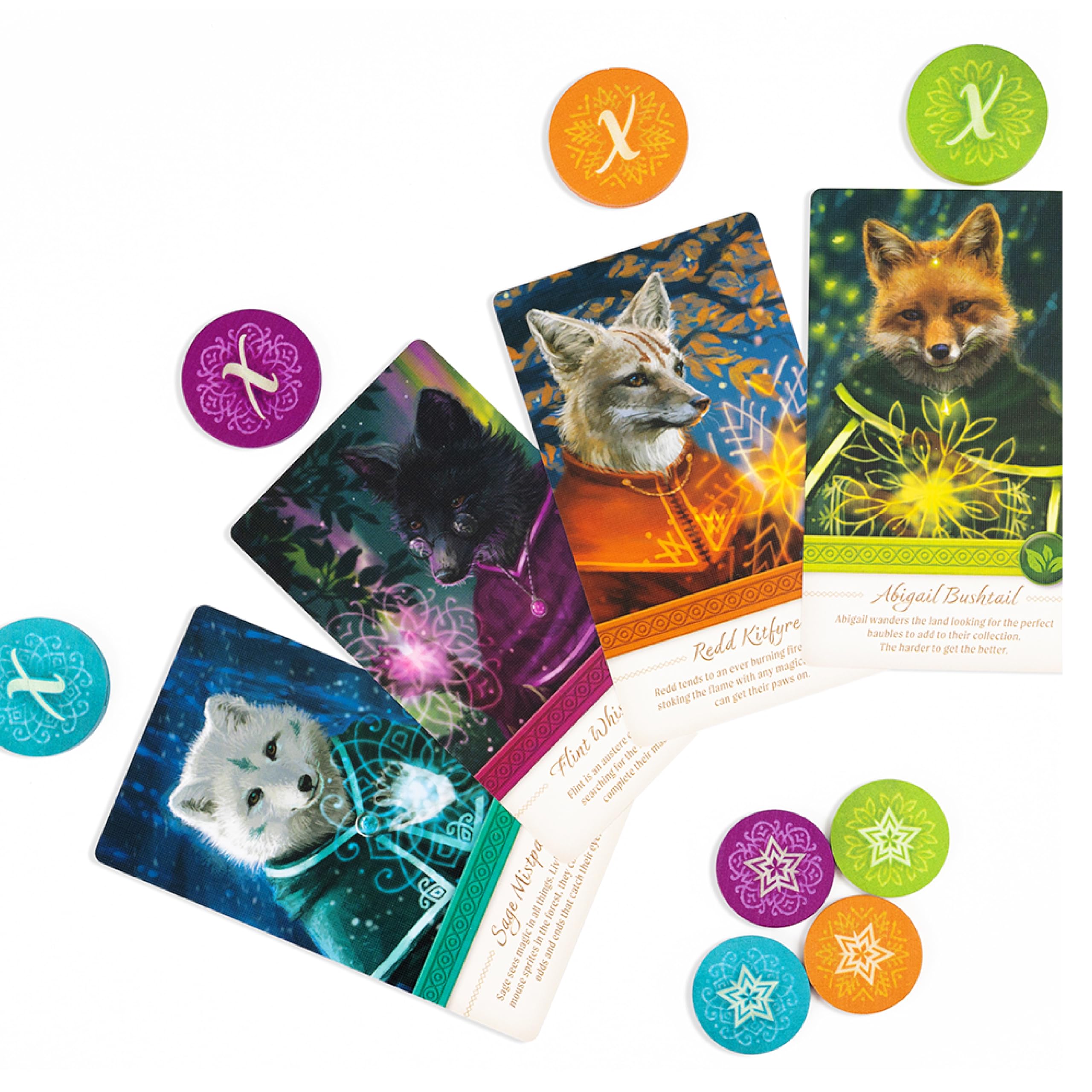 AEG Alderac Entertainment | Nocturne Juego de Mesa en Inglés para Toda la Familia | Juego de Estrategia para 1-4 Jugadores | Juego Místico para Parejas y Edad 10+