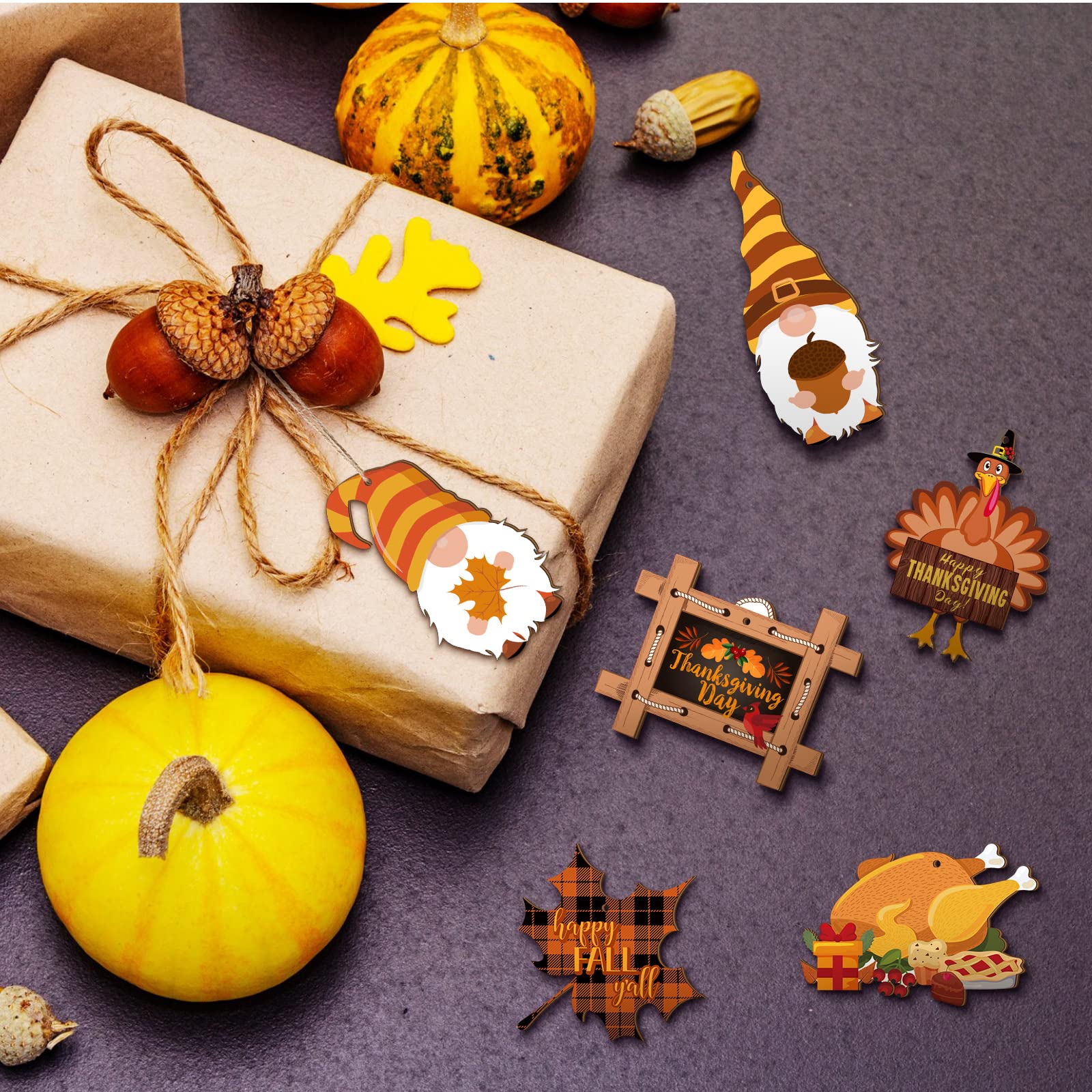 Lot De 24 Mini-citrouilles Décoratives à Suspendre Pour L Ideales Pour Les Fetes De Thanksgiving Les Recoltes Halloween La Decoration De La Maison 89519901