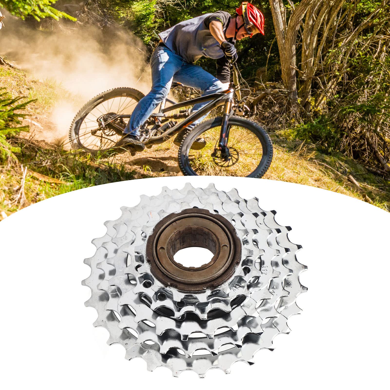 Amazon | 5 速マウンテン自転車フライホイール カセット バイク フリー