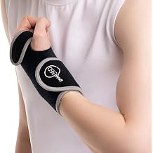 Carpal Tunnel Wrist Brace Left Hand - Adjustable & Breathable Wrist Support Brace for Carpal Tunnel, Tendonitis, Arthritis, Sprain & Fracture, Removable Aluminum Wrist Splint