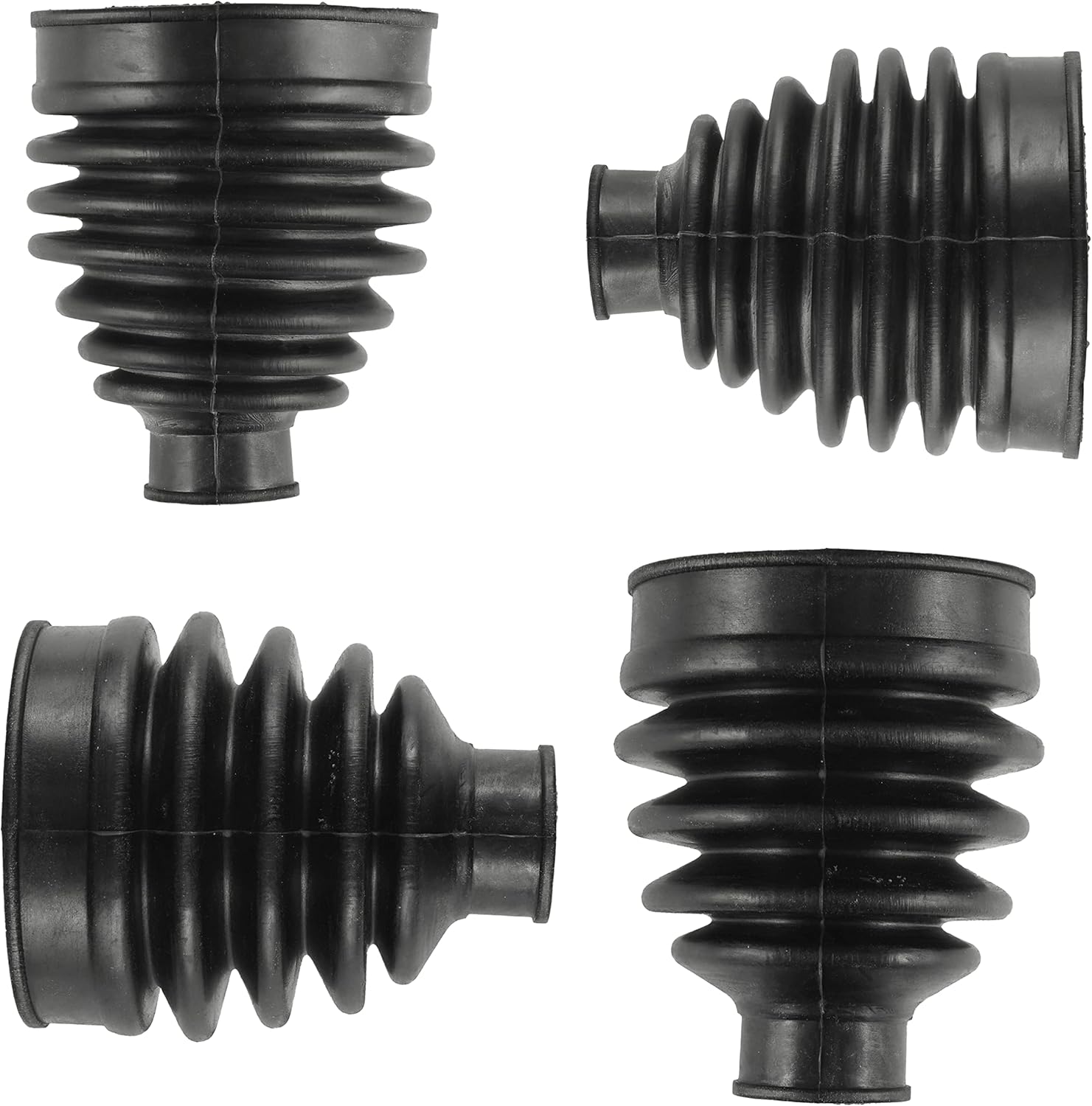 Caltric 2 Front Axle Inner and Outer CV Boot Kit Compatible with Kawasaki Teryx 750 KRF750 4X4 2009 2010 2011 2012 2013