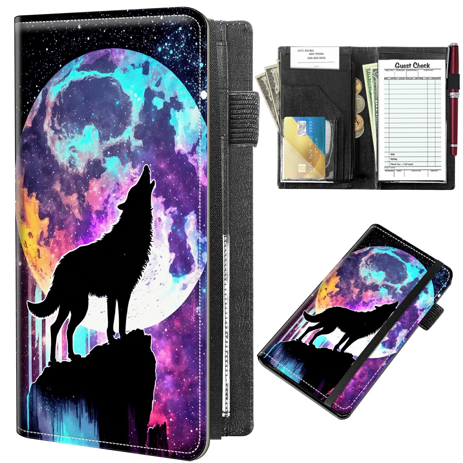 Waiter Book Server Wallet-9 x 5