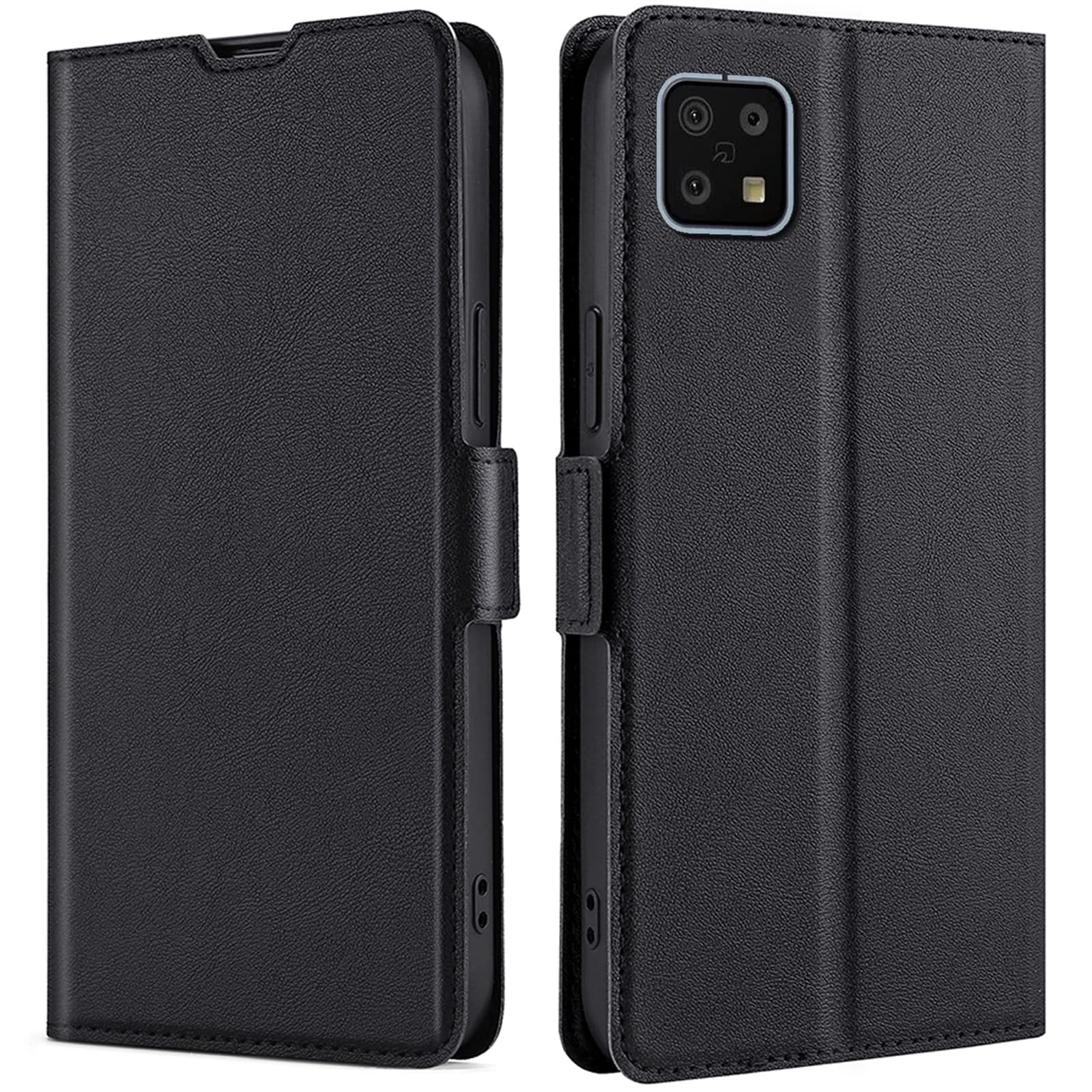 AQUOS sense4　SH-M15 黒（新品手帳型ケース・ガラスフィルム付） AQUOS sense4 SH-M15 黒（新品手帳型ケース・ガラスフィルム付