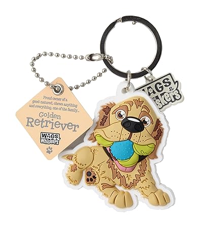 Golden Retriever Keyring 2025