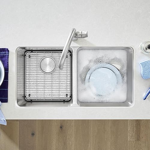 Miniatura 6 de BLANCO, Fregadero de cocina FORMERA de acero inoxidable 442766 con un solo tazón, 25 x 18 pulgadas