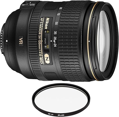 Nikon AF-S NIKKOR 0.945-4.724 in f/4G ED VR Lente con filtro Pro (renovado)