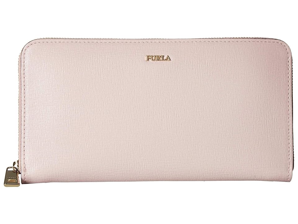 

Furla Babylon XL Zip Around (Camelia) Handbags