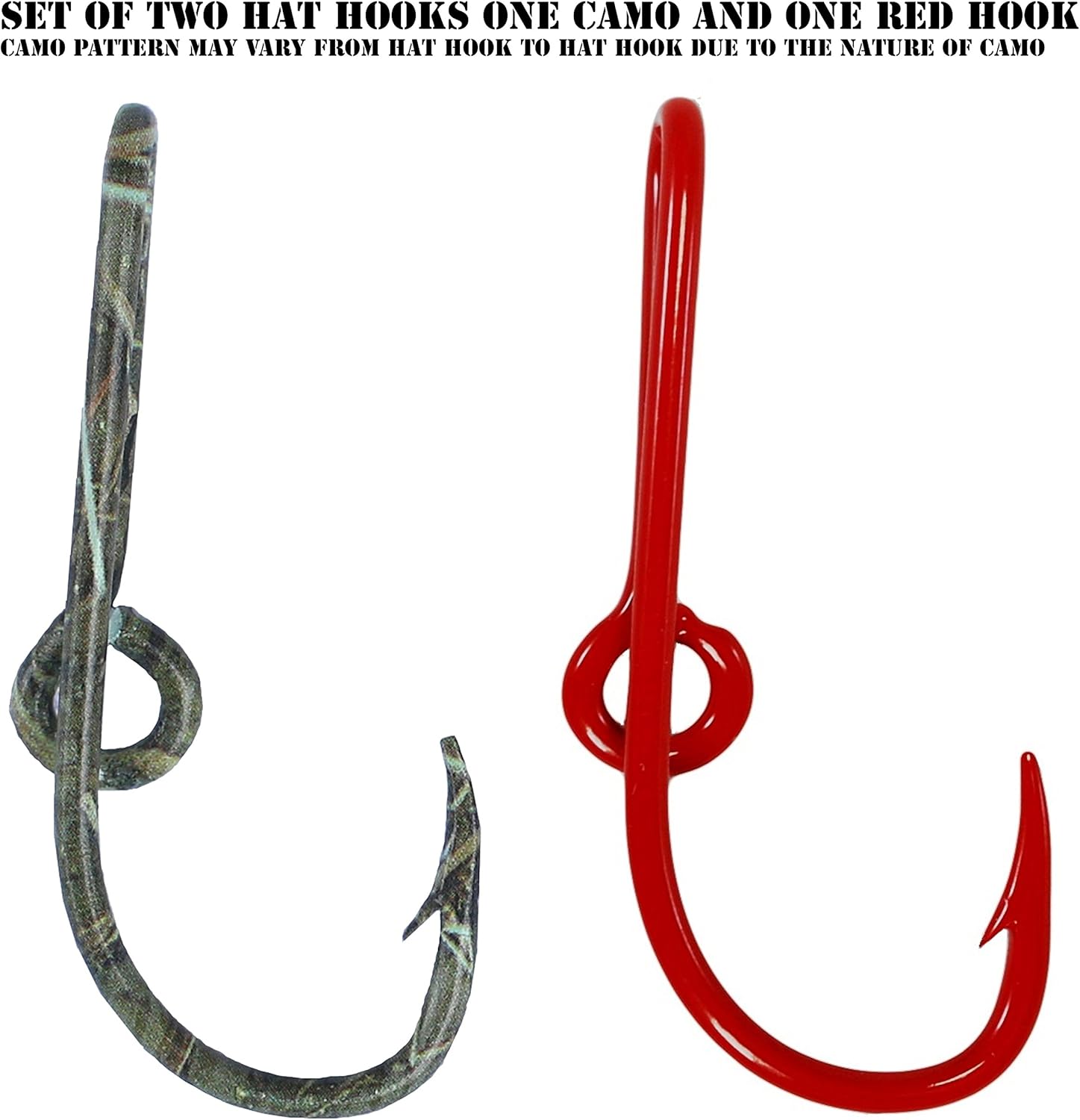 BT Outdoors Custom Colored Eagle Claw Fish Hook Hat Pin,21 Colores