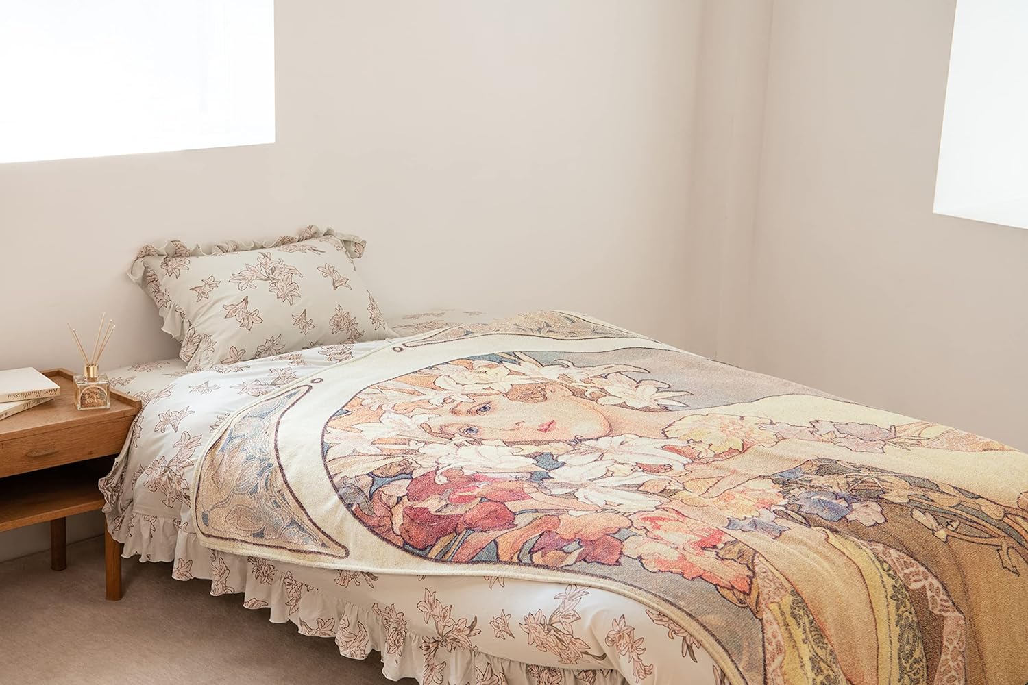 Amazon.co.jp: [ジェラート ピケ] Sleep ミュシャ3点SETシングル