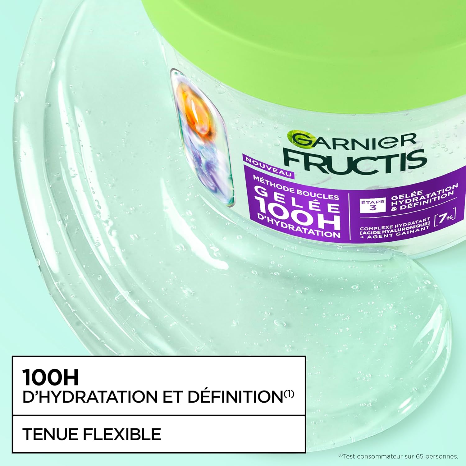 Garnier Fructis Méthode Boucles Gelée 100H d'Hydratation & Définition 370ml — vue 2