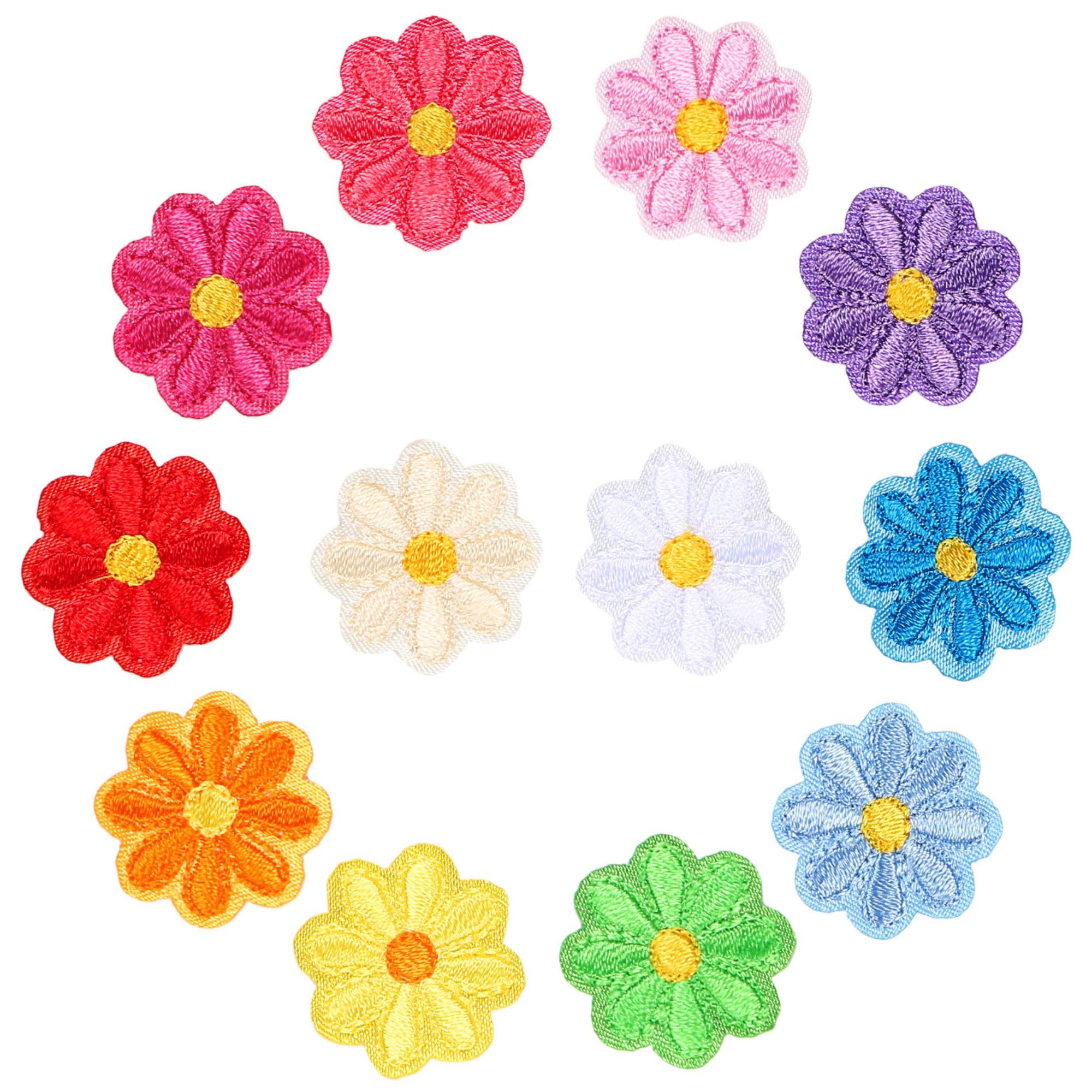 Amazon.co.jp: WATASHINO ワッペン アイロン アップリケ 花 2cm 12枚