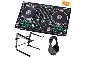 Roland DJ-202 DJ Controller Bundle: Comprehensive Control for Aspiring DJs