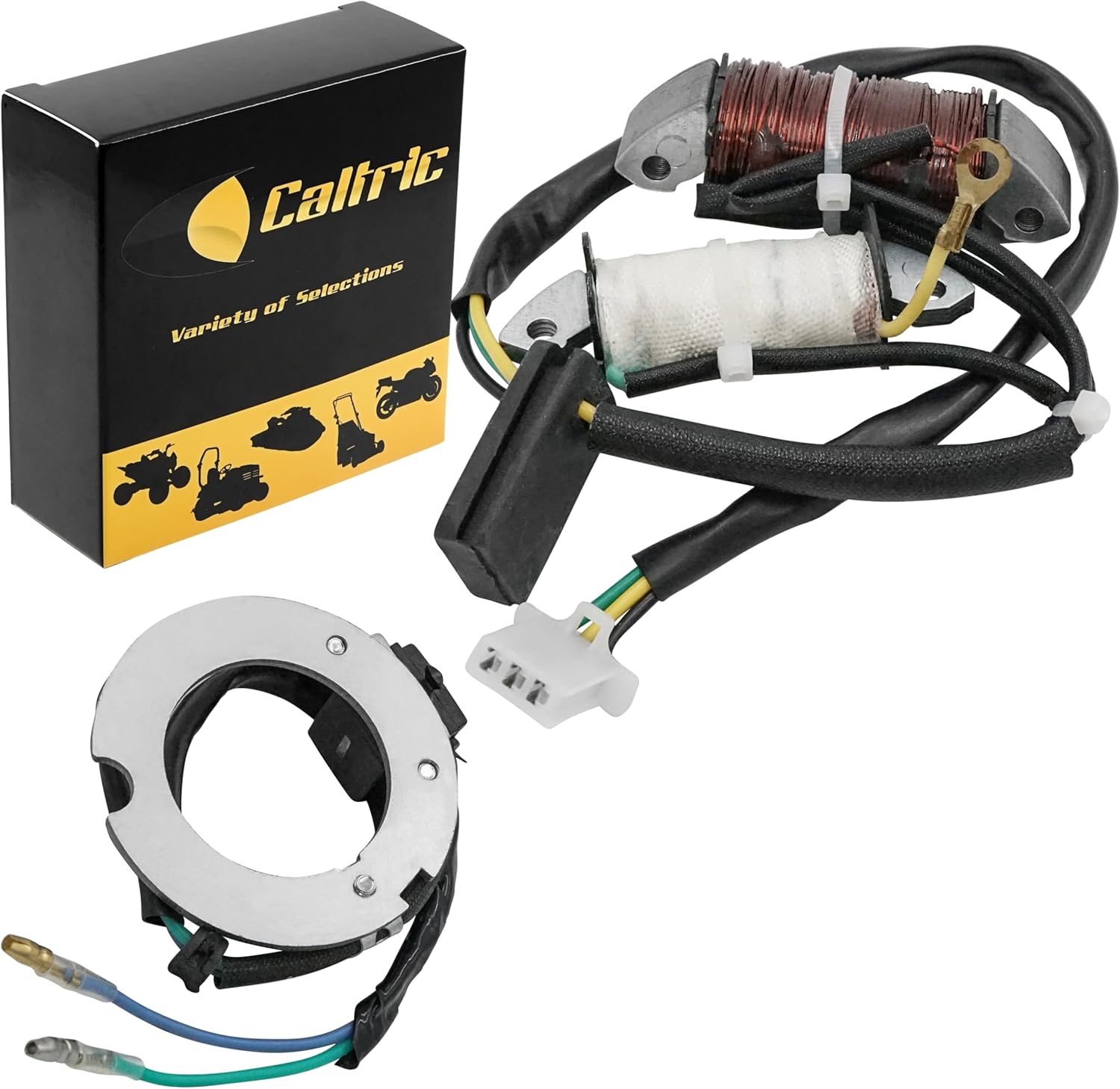 Caltric Stator Pickup Coil Compatible with Honda Atc185 1980 / Atc185S Atc200 1981 31120-958-003