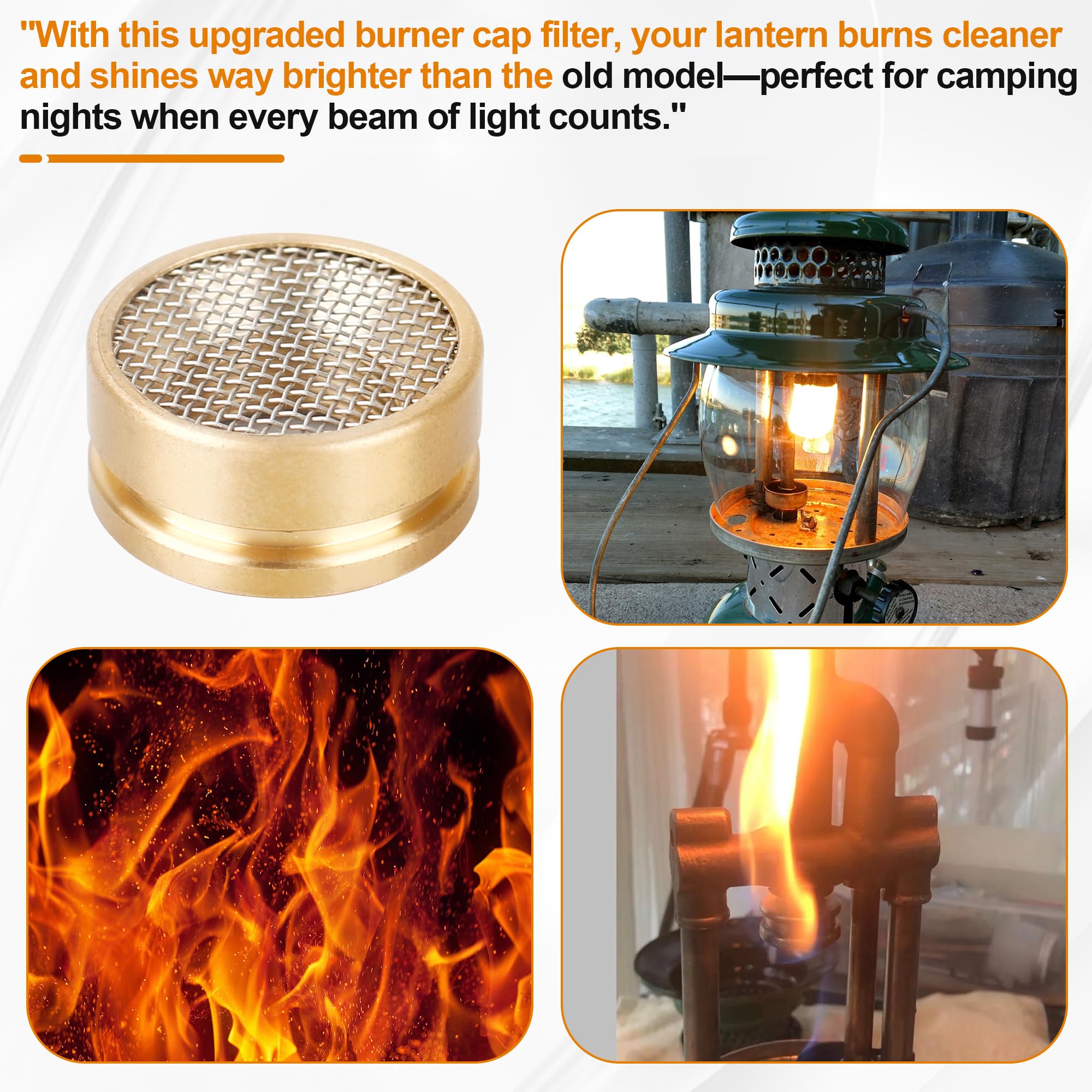 Amazon.com : LVACODV Burner Cap and Screen for Coleman Lanterns