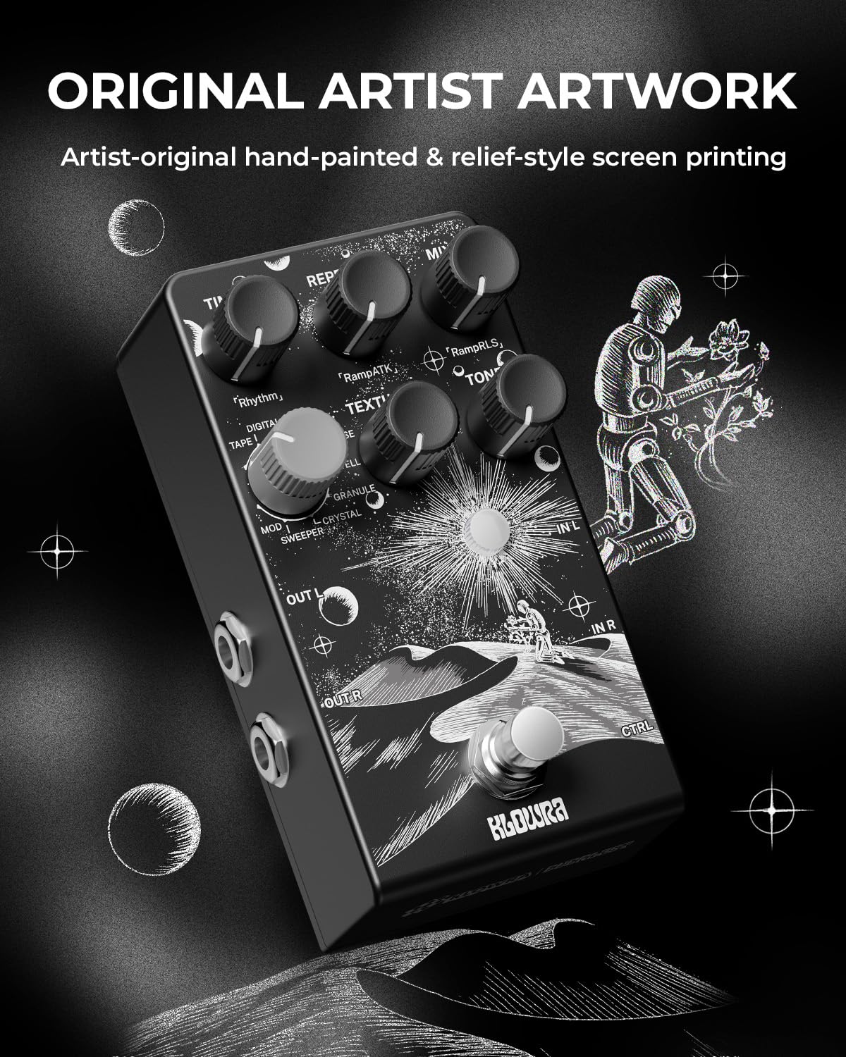 ギター KLOWRA Everlast delay Amazon.com: Klowra Everlast Delay