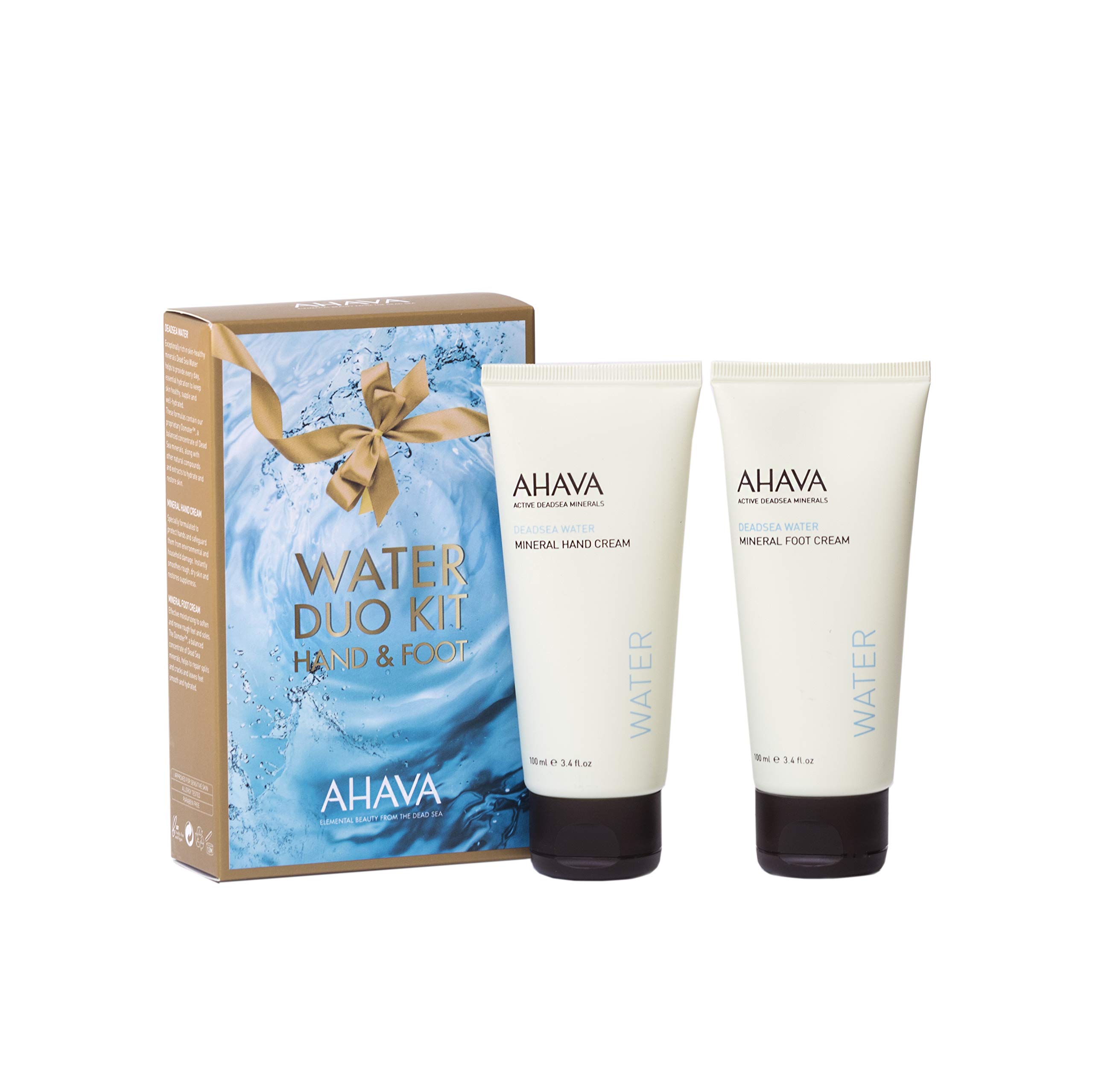 AHAVA Mineral Duo Hand Cream and Foot Cream Gift Pack