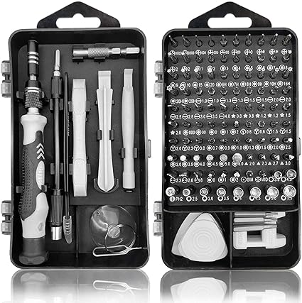 Niralasa Screw driver Tool kit set, 115 in 1 Professional Precision Screwdriver Set, Multipurpose Mobile, Computer, Laptop repair tool set kit, Home repairing kit