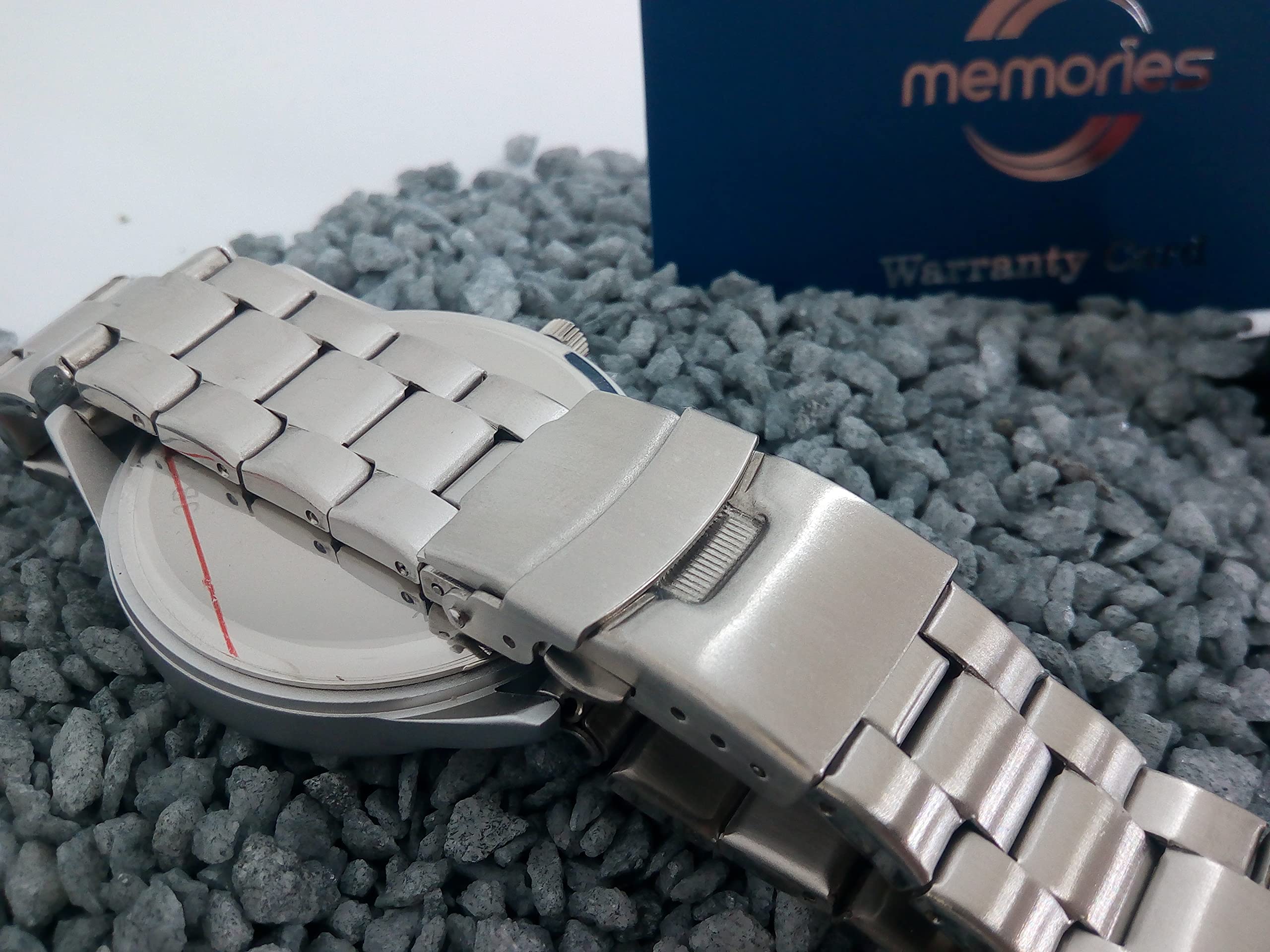 Reloj con foto de regalo de 41 mm, 3 bar, fecha y reloj para hombre con foto personalizada, fabricado en Alemania