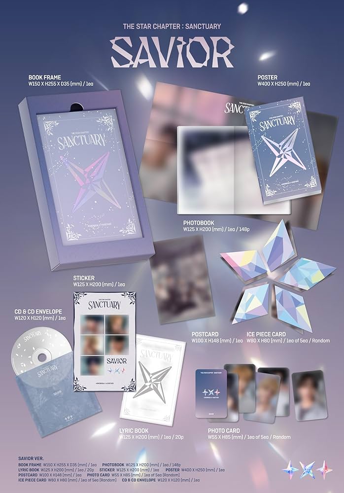 Amazon.co.jp: TXT [THE STAR CHAPTER: SANCTUARY 3 SET (KNIGHT