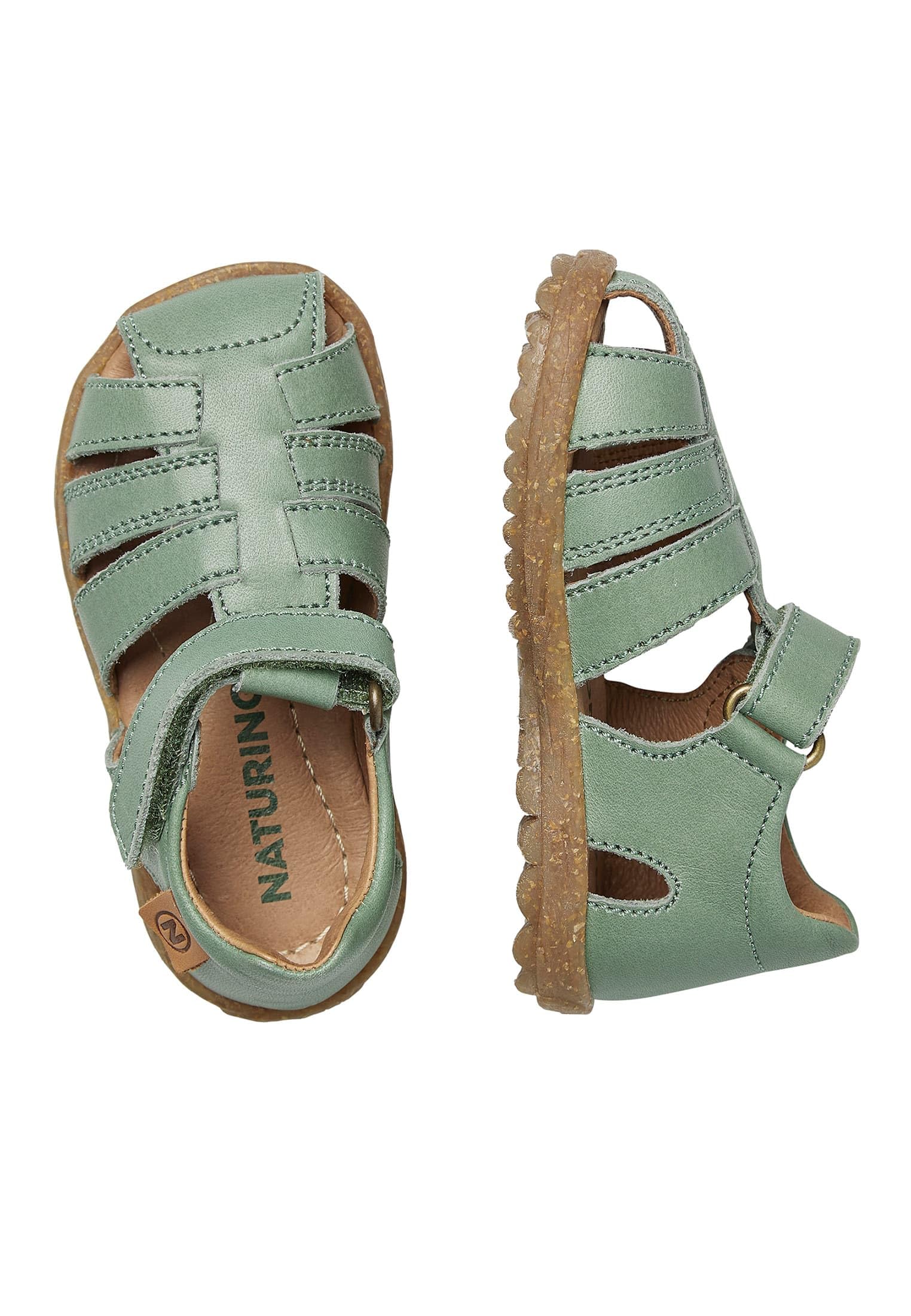 Naturino SEE-Halb geschlossene Sandalen aus Leder – Bild 2
