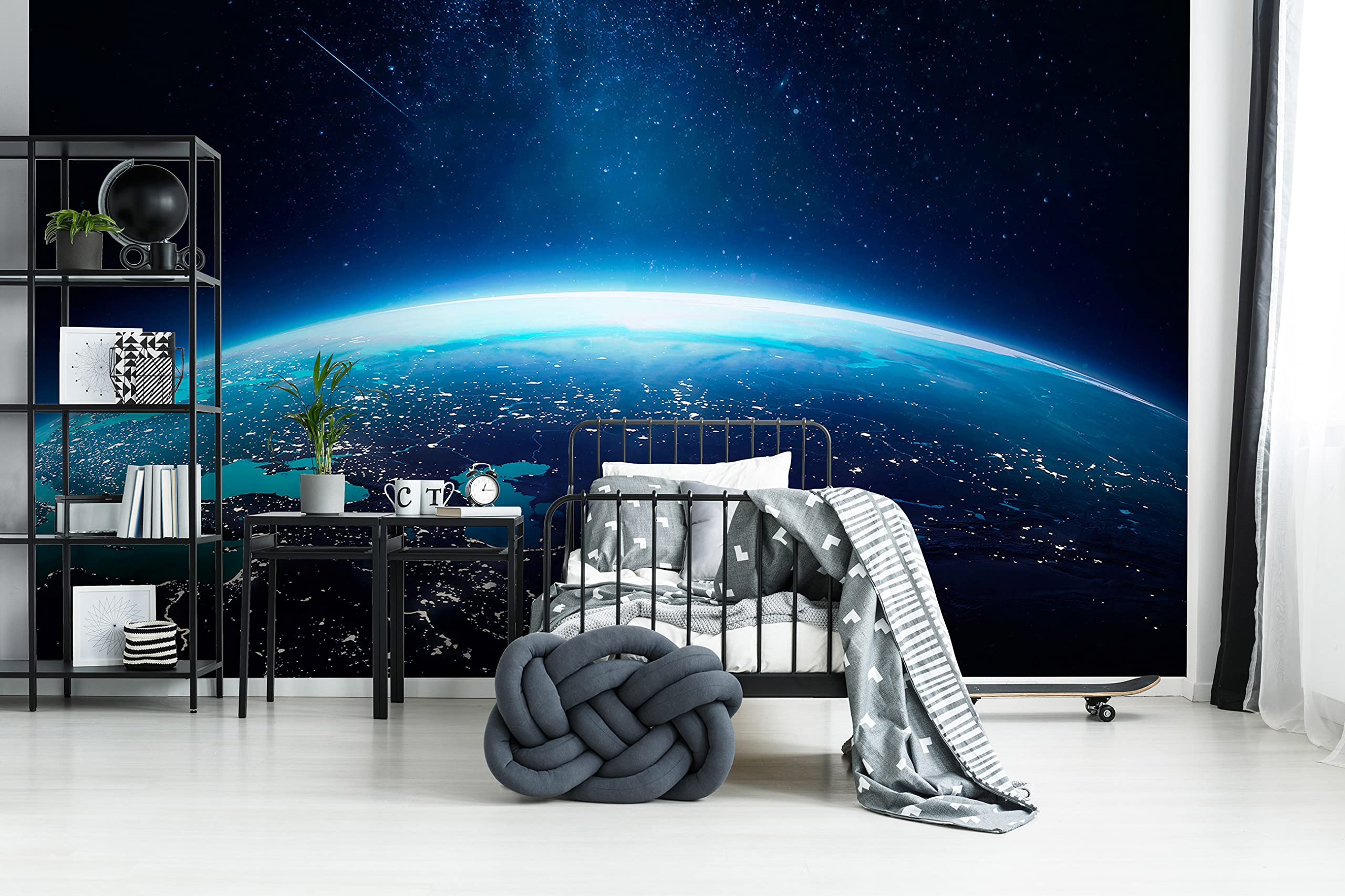 WallArena - fototapeta z włókniny Kosmos, 208 x 146 cm - fototapeta - tapeta do salonu sypialni - tapeta z włókniny tapeta ścienna efekt 3D - wraz z klejem - gwiazdy
