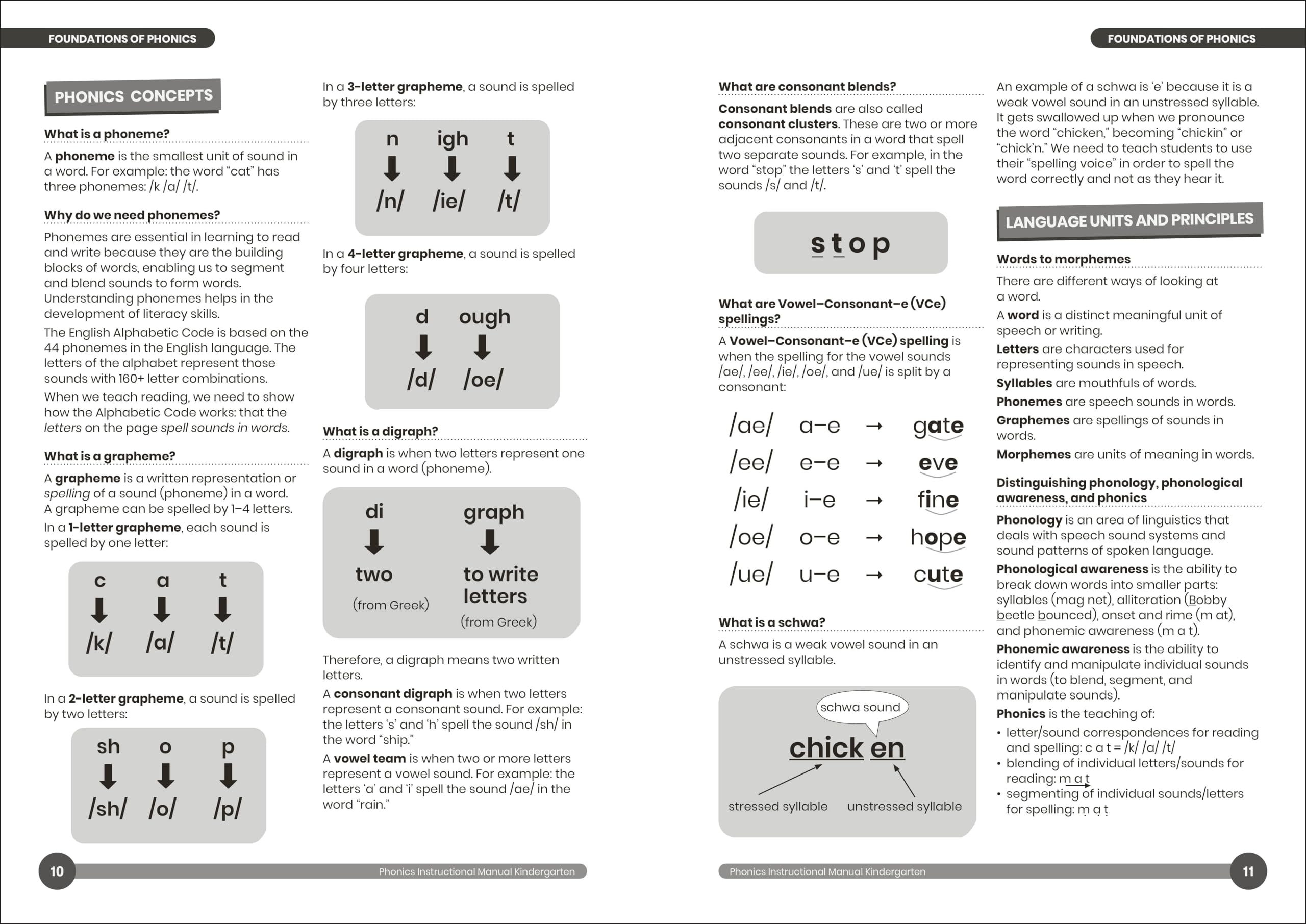 Phonic Books Dandelion Instructional Manual Kindergarten: The foundations of phonics, engaging activity ideas, lesson plans, progress tracking and assessment (Phonic Books Beginner Decodable) - Image 3