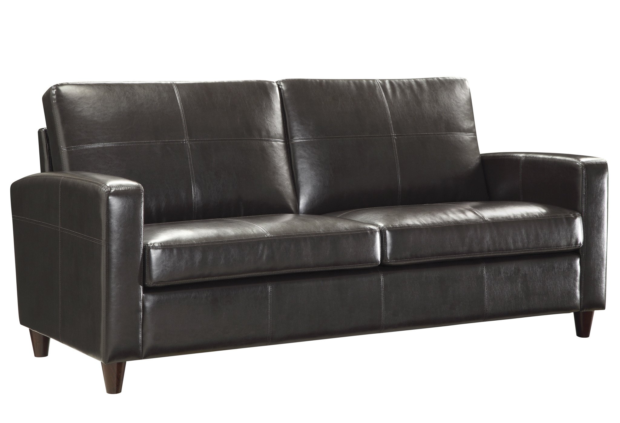 OSP Furniture Office Star SL2813-EC1 Lounge Leather Sofa, Espresso