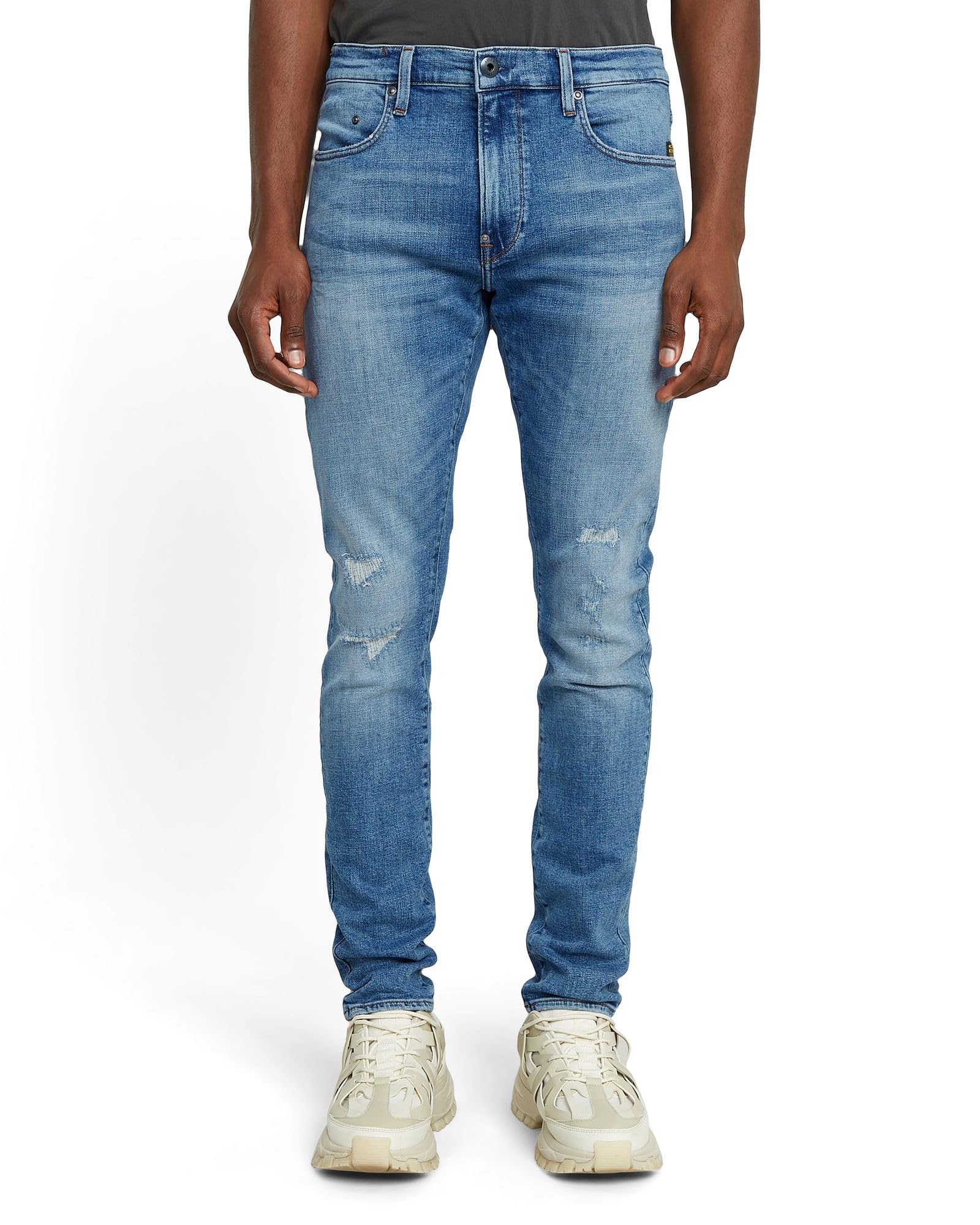 G-Star Men's Revend FWD Skinny Jeans, Blue (faded blue kloof restored D20071-D441-H098), 34W / 34L