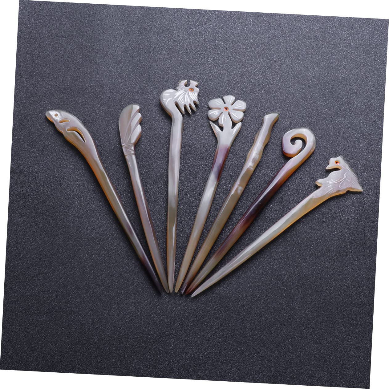 14piezas Horquillas De Cuerno De Buey Vintage Para Peinados Elegantes Accesorios De Cabello Para Mujeres y Niñas