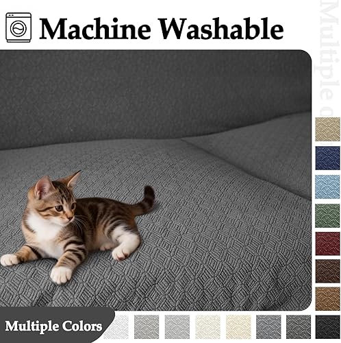 Miniatura 6 de Fundas de sofá reclinable impermeable para sección seccionales Fundas lavables para sofá en forma de L para sofás reclinables Fundas elásticas para