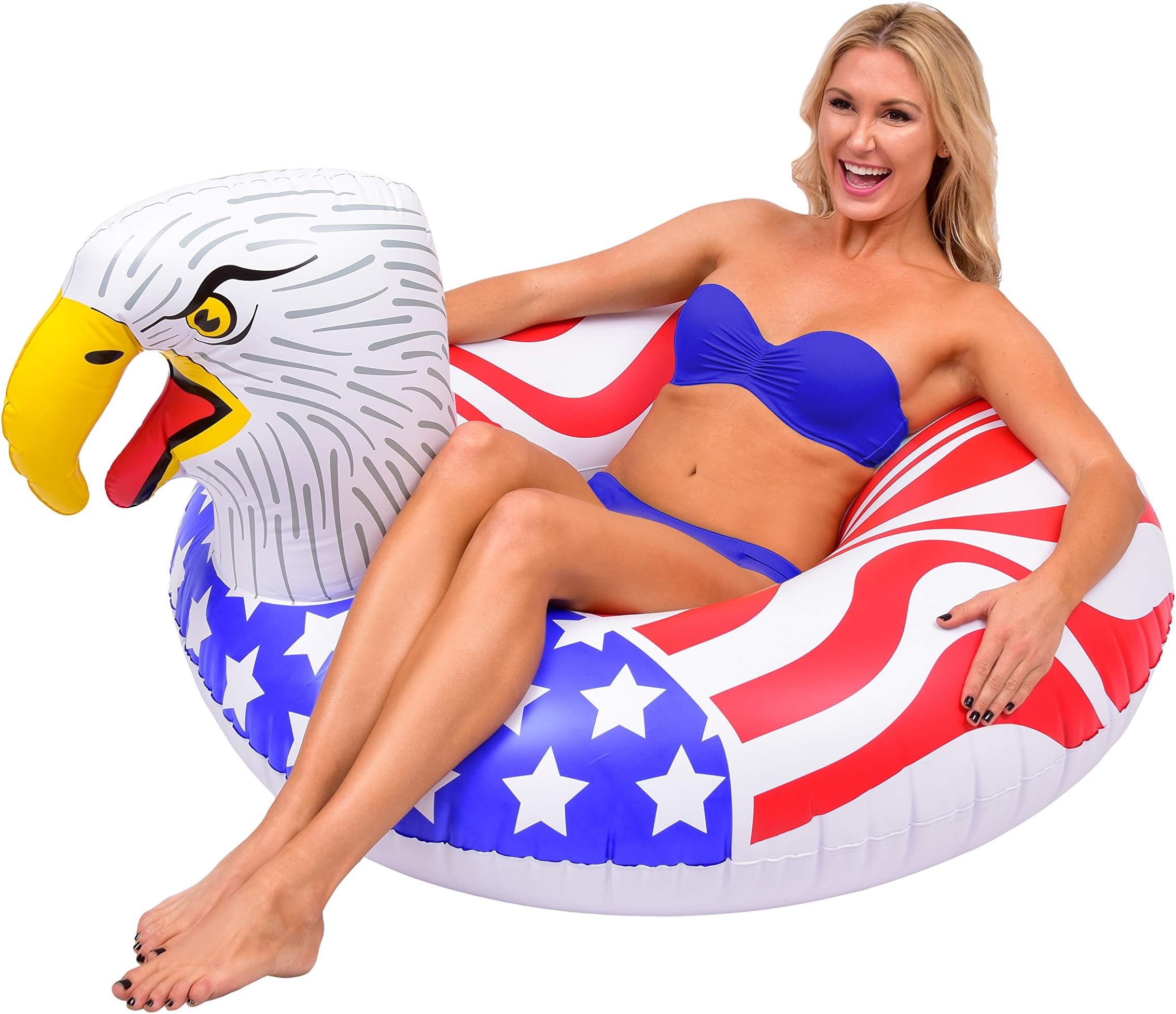 GoFloats American Screaming Eagle Party Tube