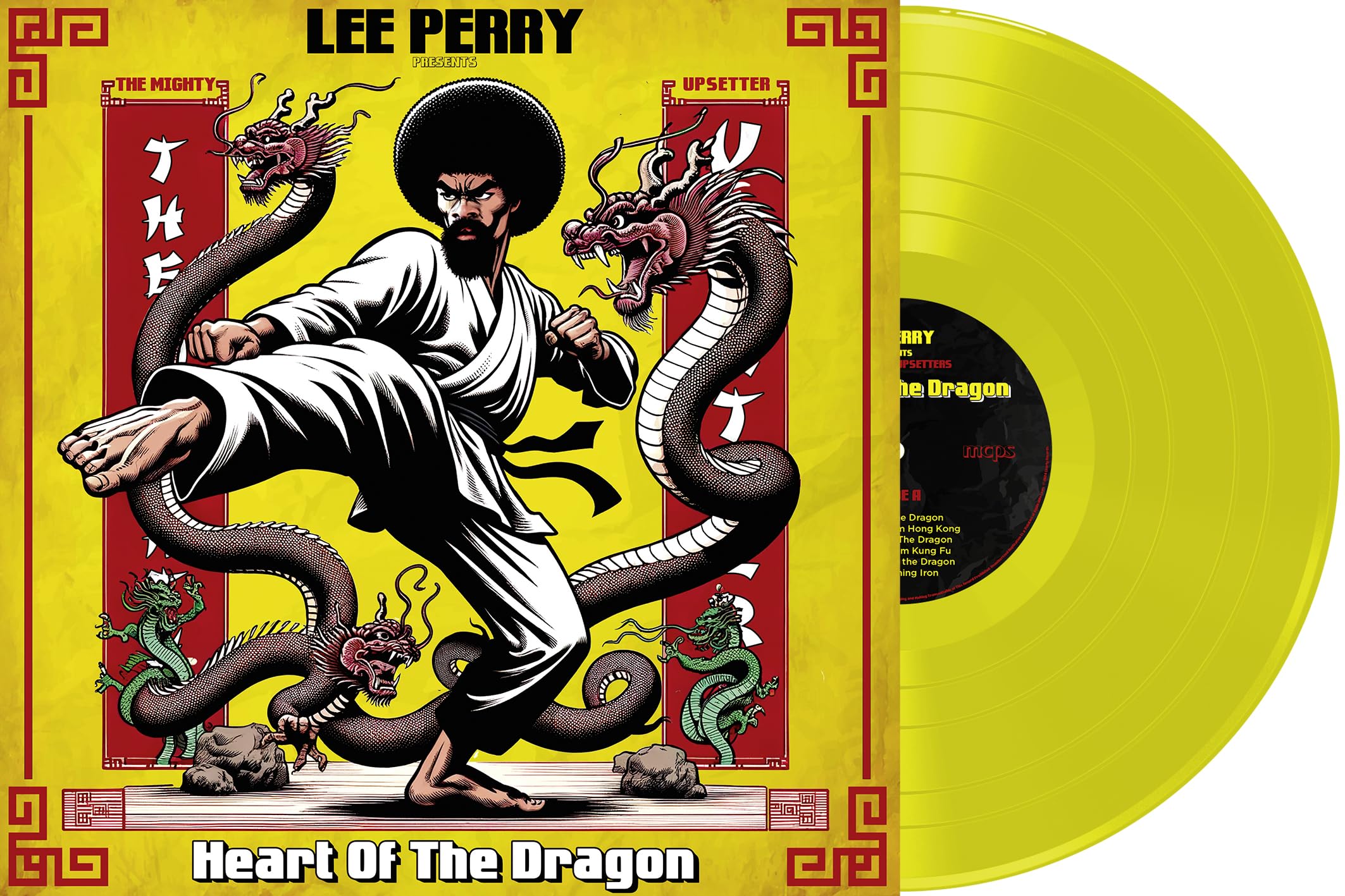 Heart Of The Dragon 30cm Jaune