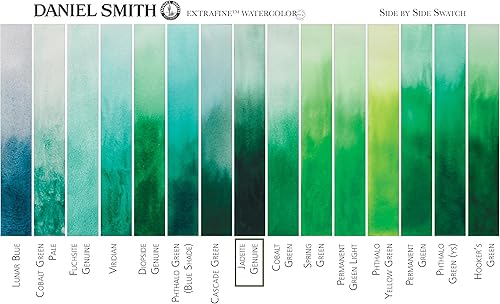 Miniatura 5 de Daniel Smith Pintura acuarela extrafina, tubo de 5 ml, Jadeite genuino, 284610195