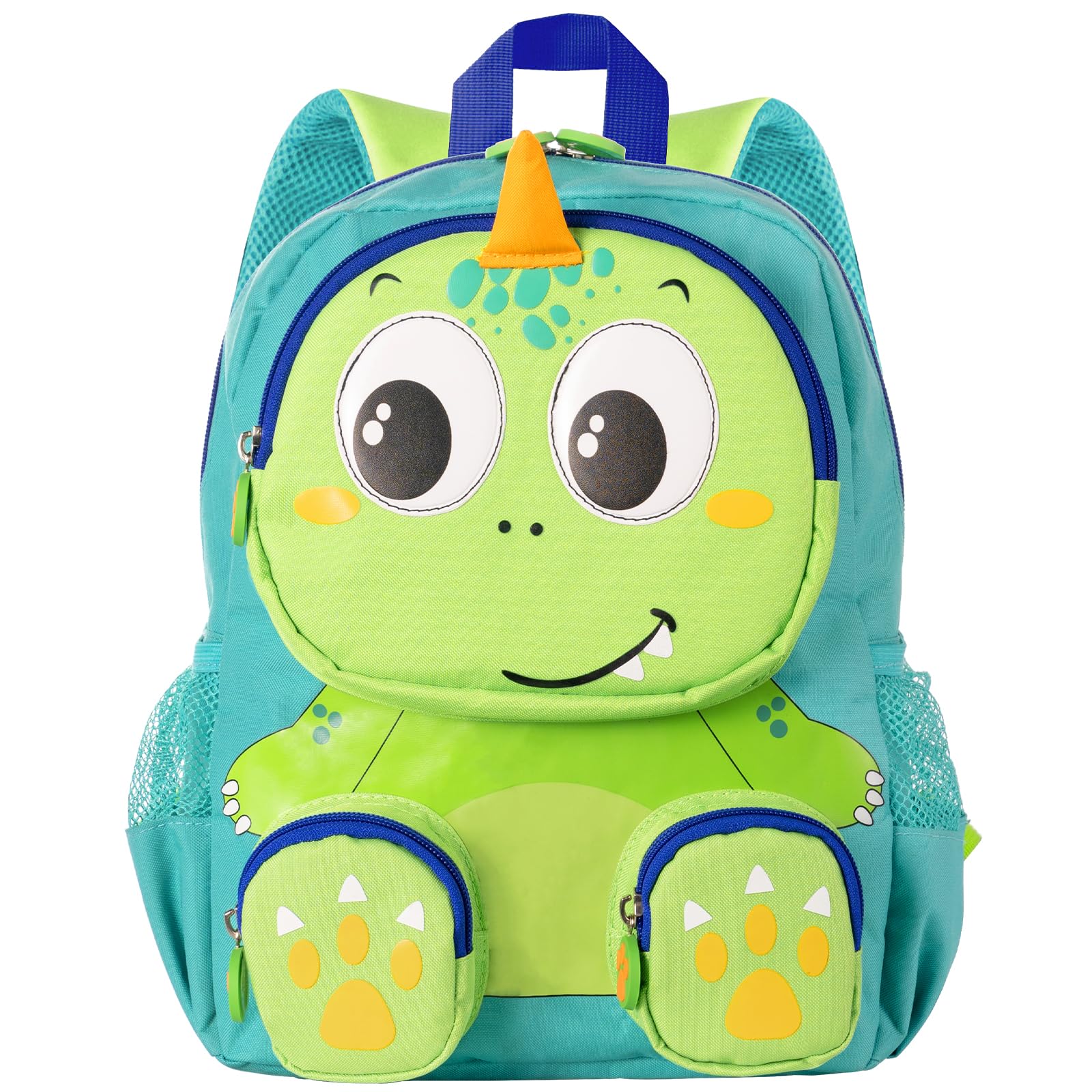 Hairao Dinosaur Toddler Backpack for Boys and Girls, Waterproof Preschool Backpack, Kindergarten School Book Bag for Boys 2-5 Years Old