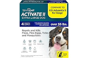 Activate II Flea and Tick Prevention for Dogs | Extra Large Dogs...