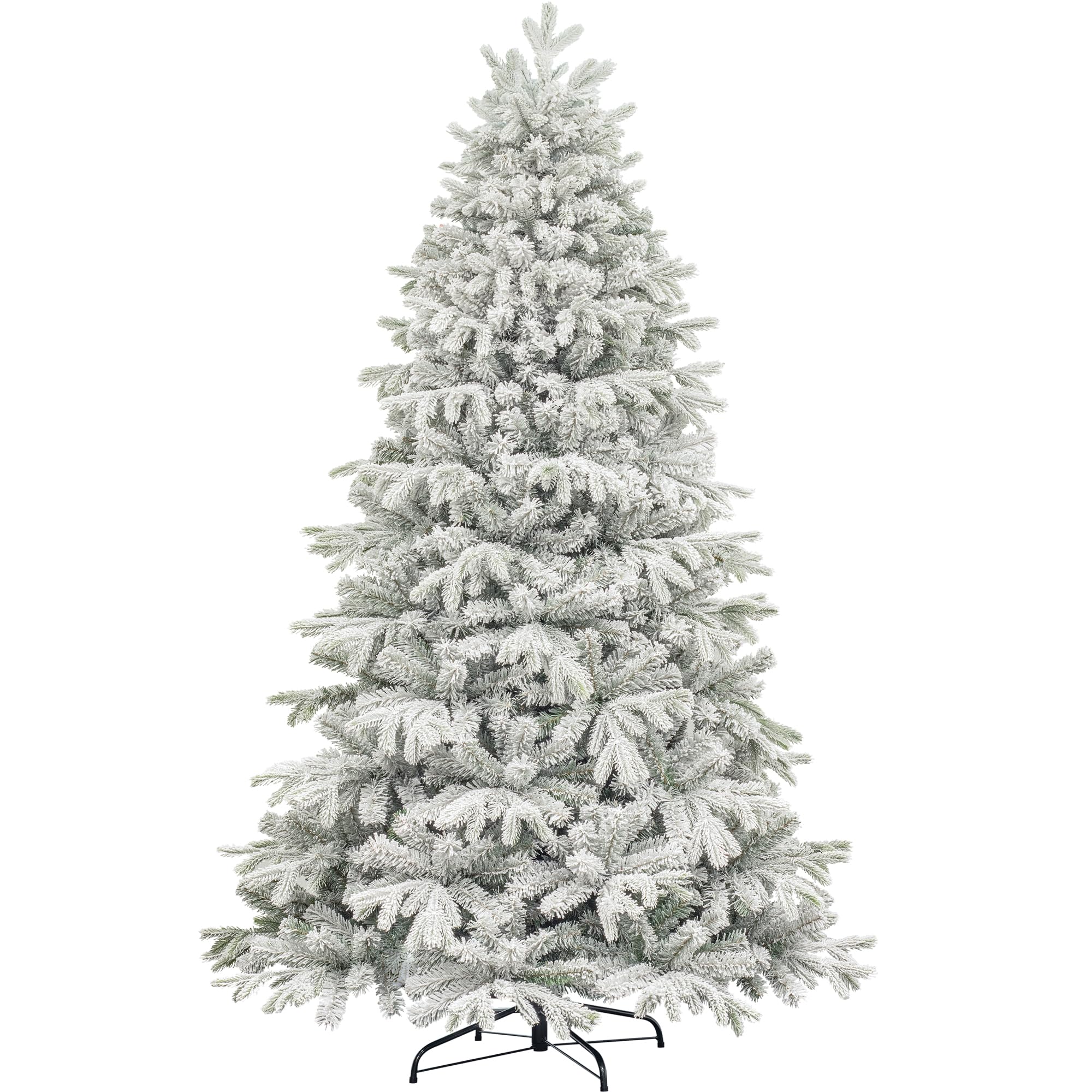 Amazon.de: Weihnachtsbaum knstlich beschneit 210cm, Edeltanne Stnder  knstlicher Tannenbaum mit Schnee Tanne Weihnachten (beschneit, 210cm)