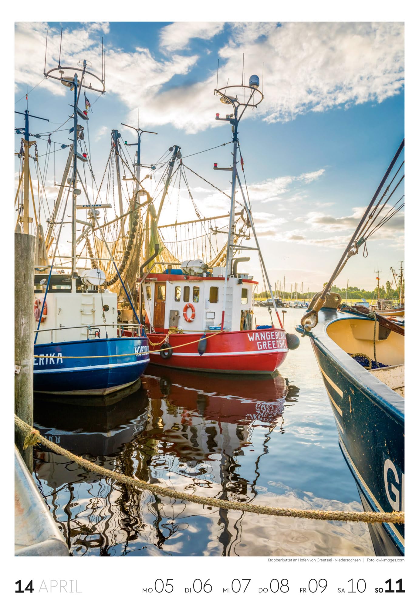 Küste Wochenkalender 2027: Meeres-Kalender mit 53 großformatigen Bildern im Hochformat (29x42 cm) | Strände der Ostsee und Nordsee in Deutschland