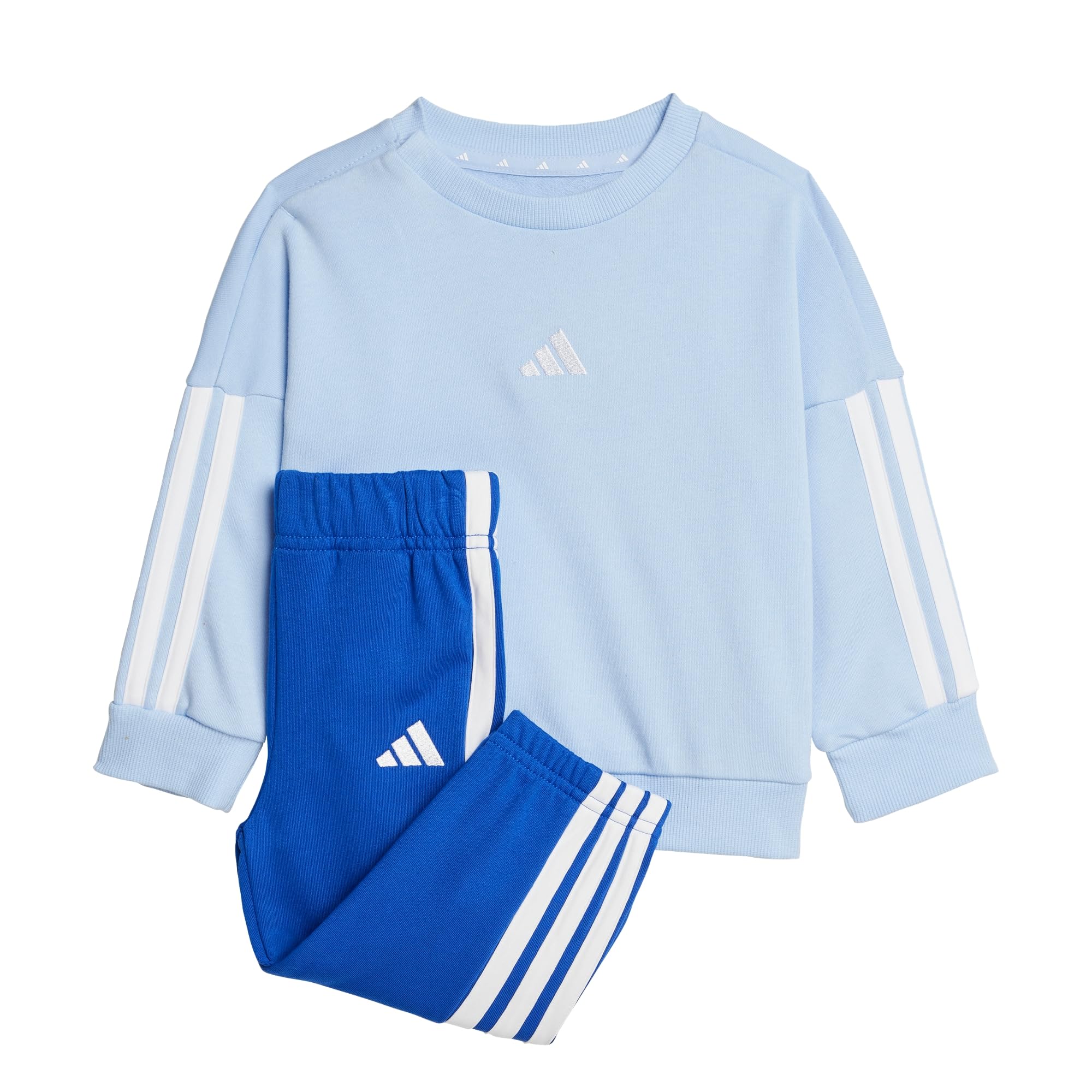 adidas Mixte bébé Essentials Jogger Track Suit, glow blue/​white, 18-​24 Months