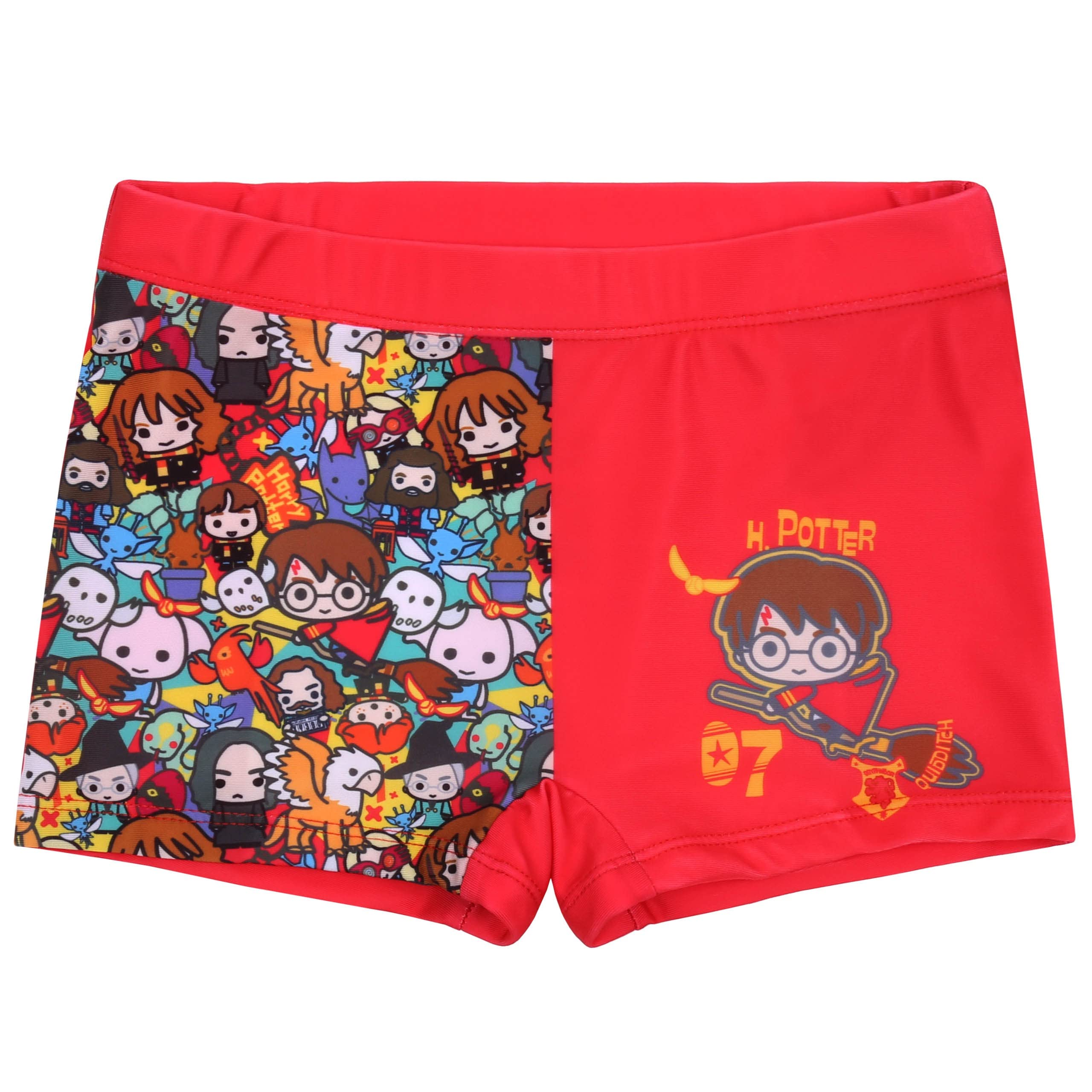 sarcia.eu Harry Potter Bañador Rojo de Niño Calzoncillos de Baño Piscina Playa Infantil