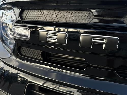 Miniatura 1 de Superposiciones de letras de rejilla - Compatible con Bronco Sport 2021-2024