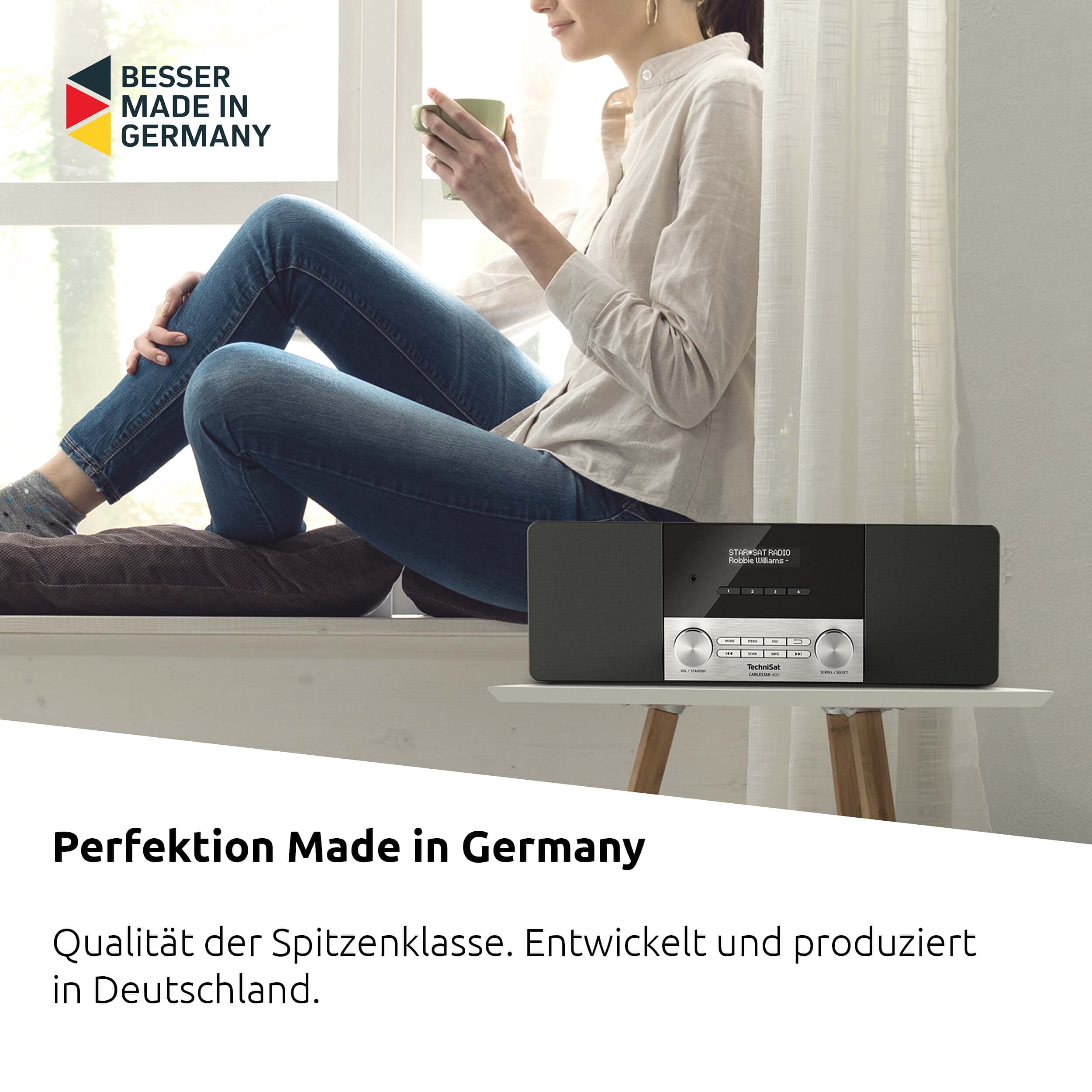 TechniSat CABLESTAR 400 - Stereoradio für Digitale Radioprogramme via Kabel