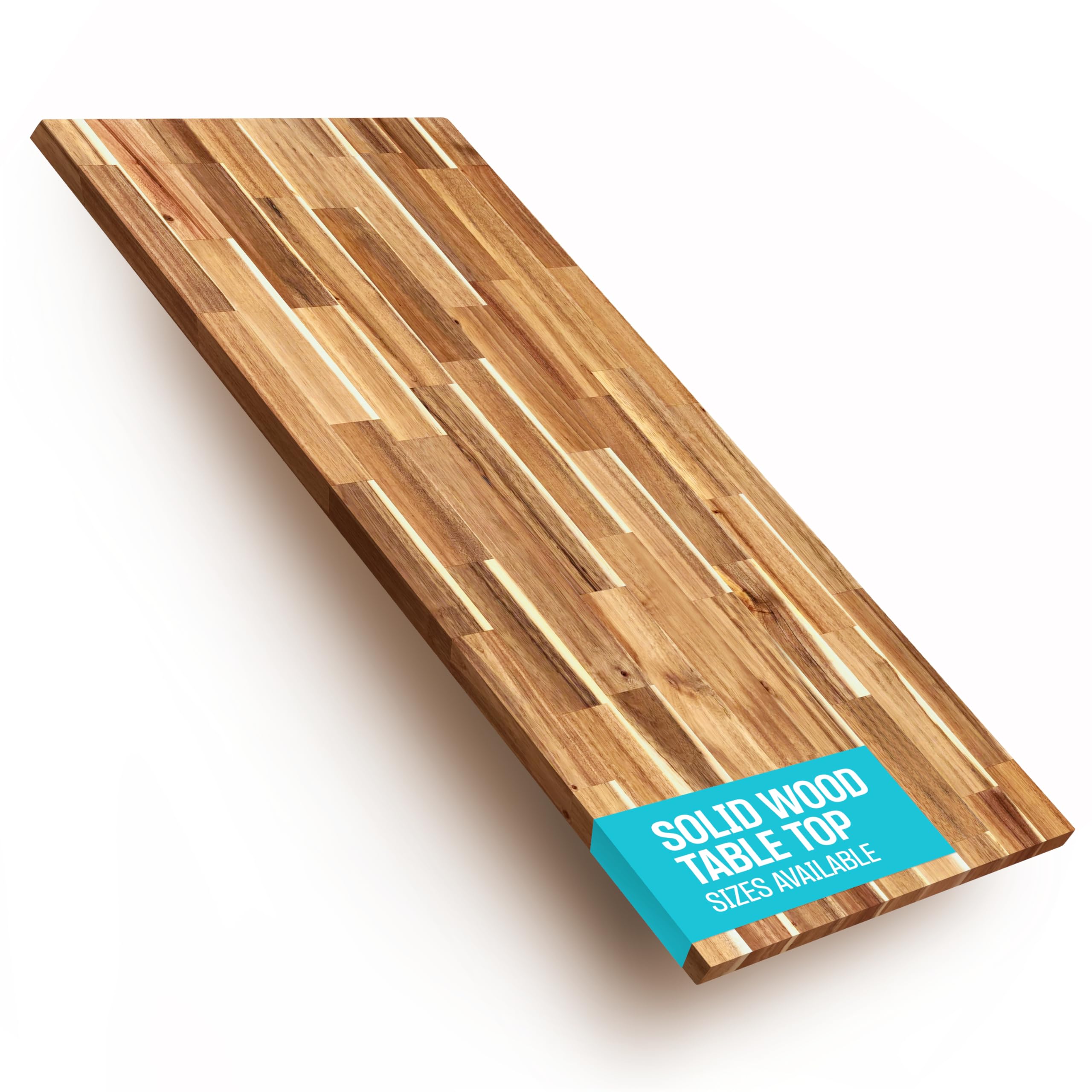 Solid Wood Desk Table Top – Pre-Finished 1.2” Thick Tabletop - Universal Fit for Standing Desks, Countertops & Workstations (72" x 30", Acacia)