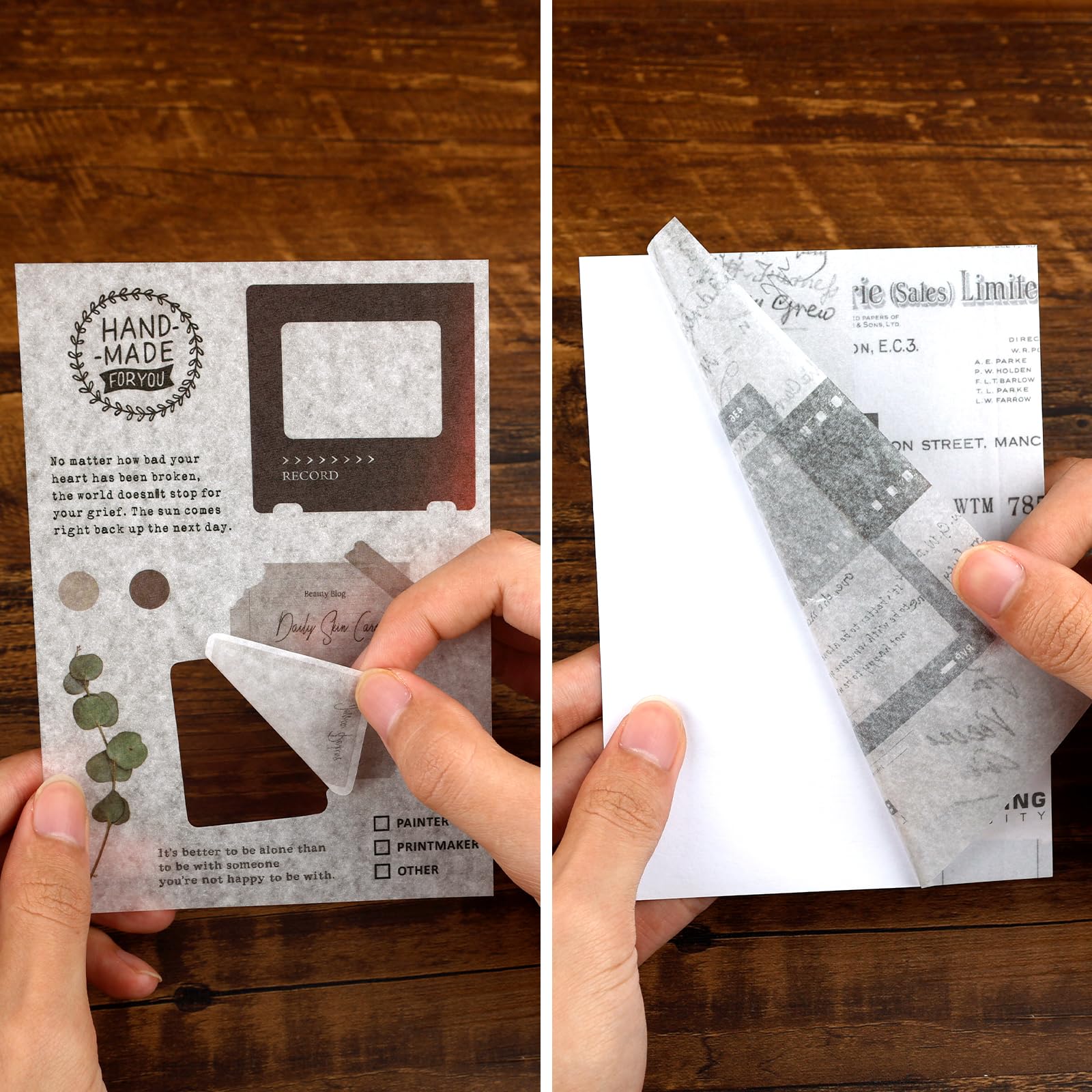 Dizdkizd 40 arkuszy Washi Sticker Booklet - 4 motywy (film)