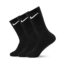 Nike Socks Everyday Ltwt, Calzini Uomo, Nero, M