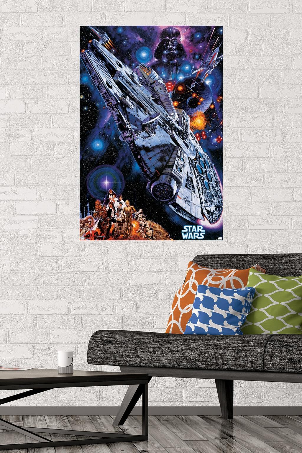 STAR WARS ホログラフィックウォールアート STAR WARS ホログラフィックウォールアート STAR WARS ホロ
