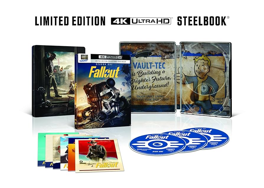 Amazon.com: Fallout Season 1 [2025] [4K UHD Steelbook