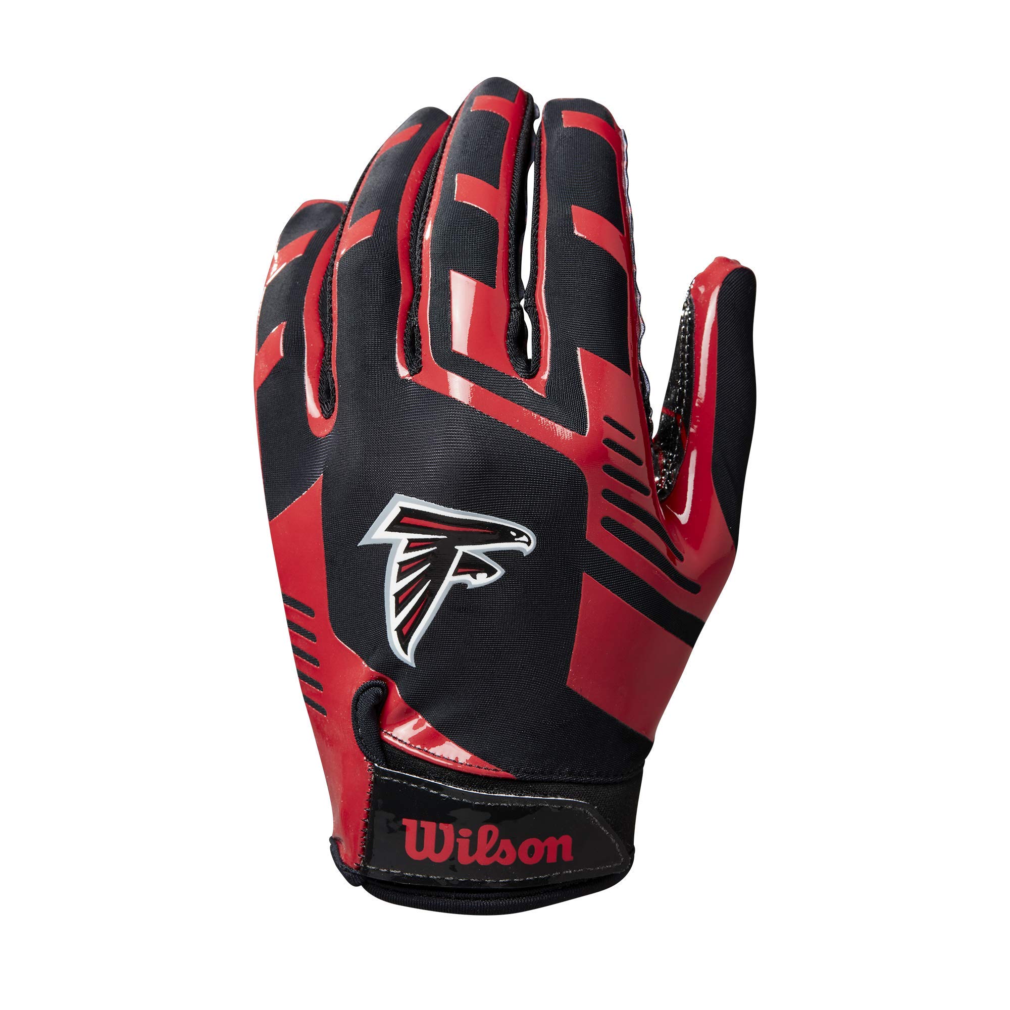Wilson NFL Atlanta Falcons Gants de Football américain Élastique Adulte
