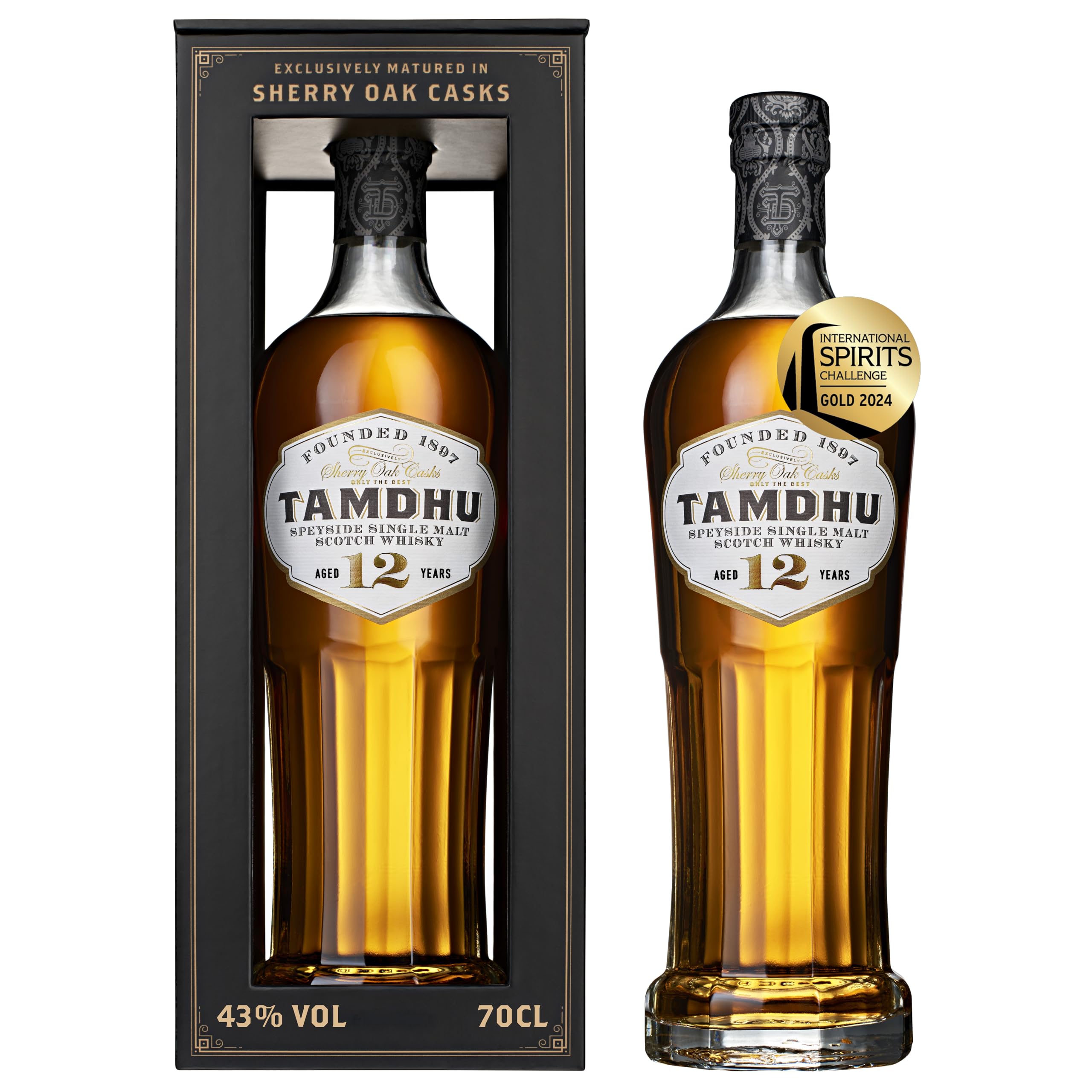 Tamdhu 12 Year Old Single Malt Whisky 70 clQ | Amazon.com.br
