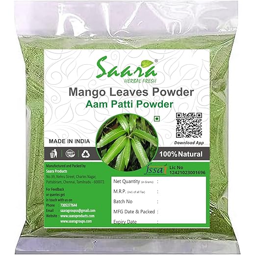 Saara Mango Leaf Powder 100g
