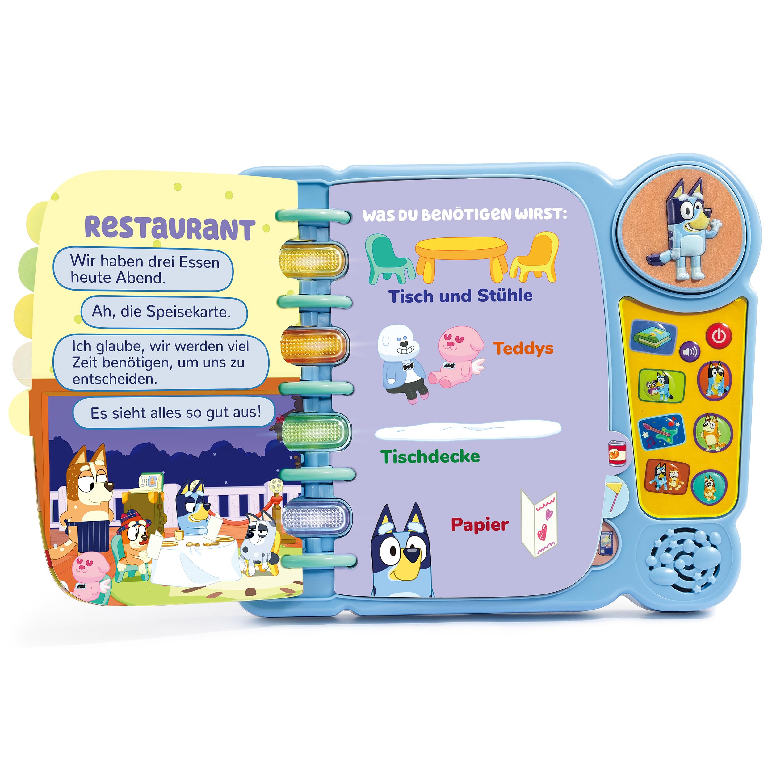 Libro de Juegos Educativo Bluey